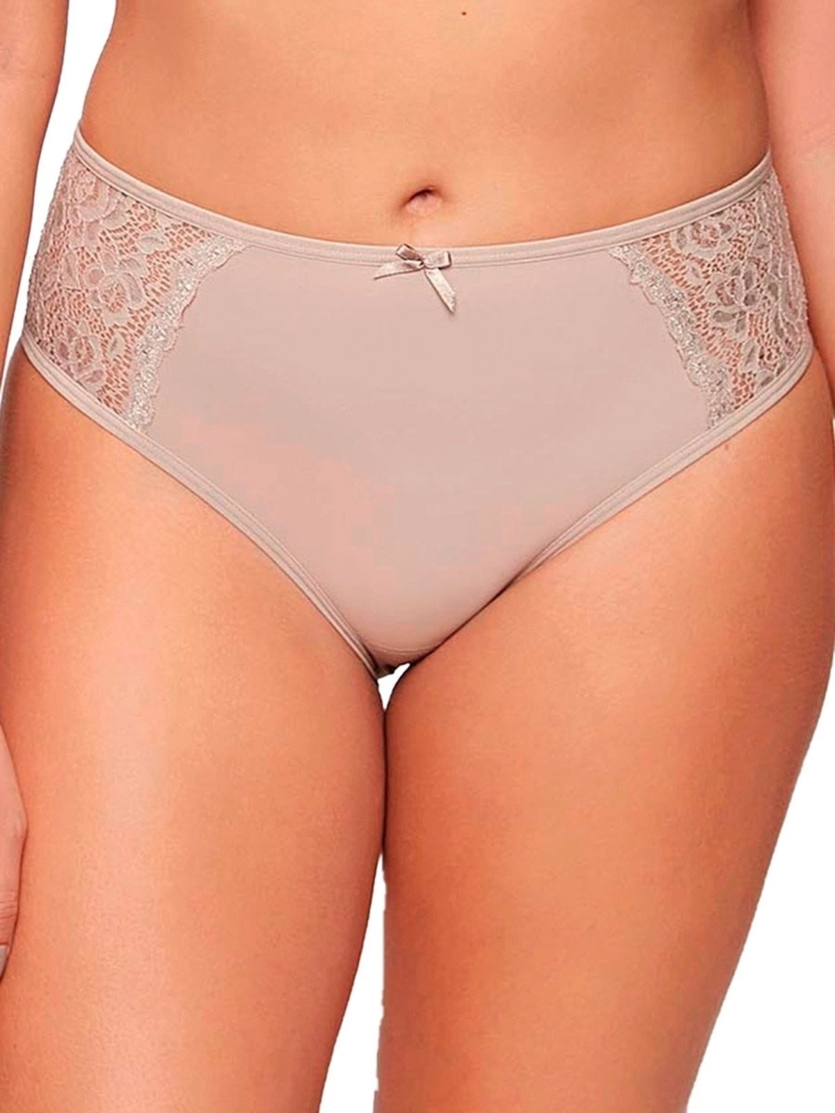 Vista 2 Calcinha Alta Brigitte Midi Triumph 24786 vermelho Triumph vermelho