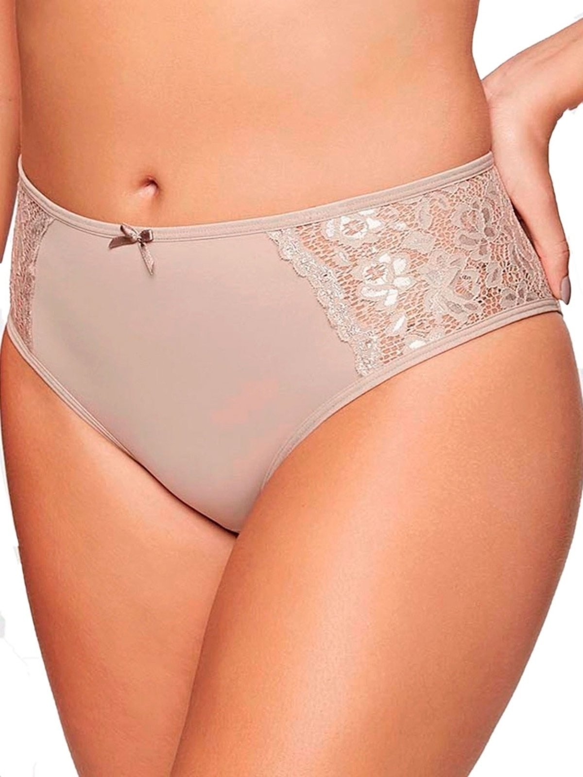 Vista 3 Calcinha Alta Brigitte Midi Triumph 24786 vermelho Triumph vermelho
