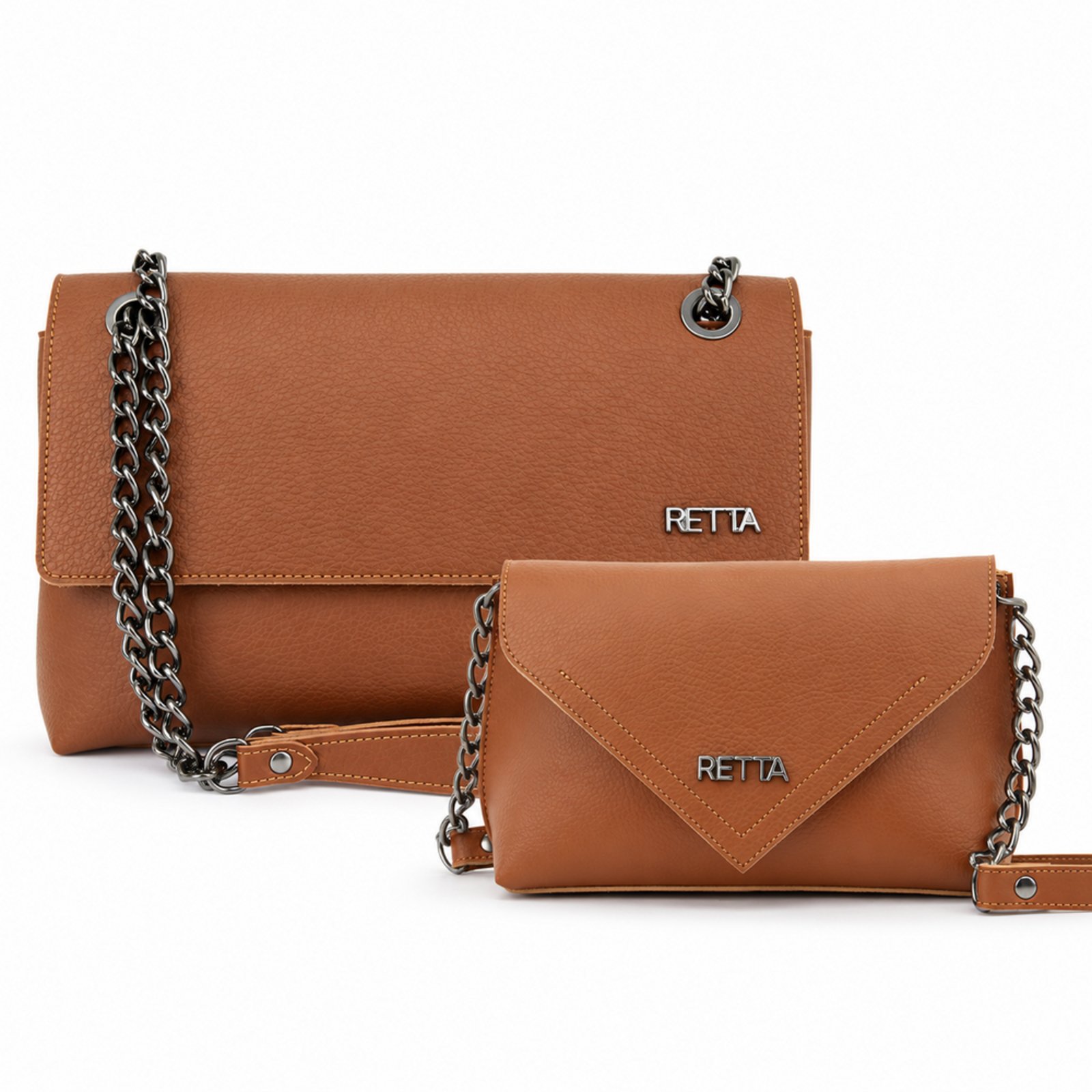 Kit 2 Bolsas Femininas Luisa + Amália Média e Pequena