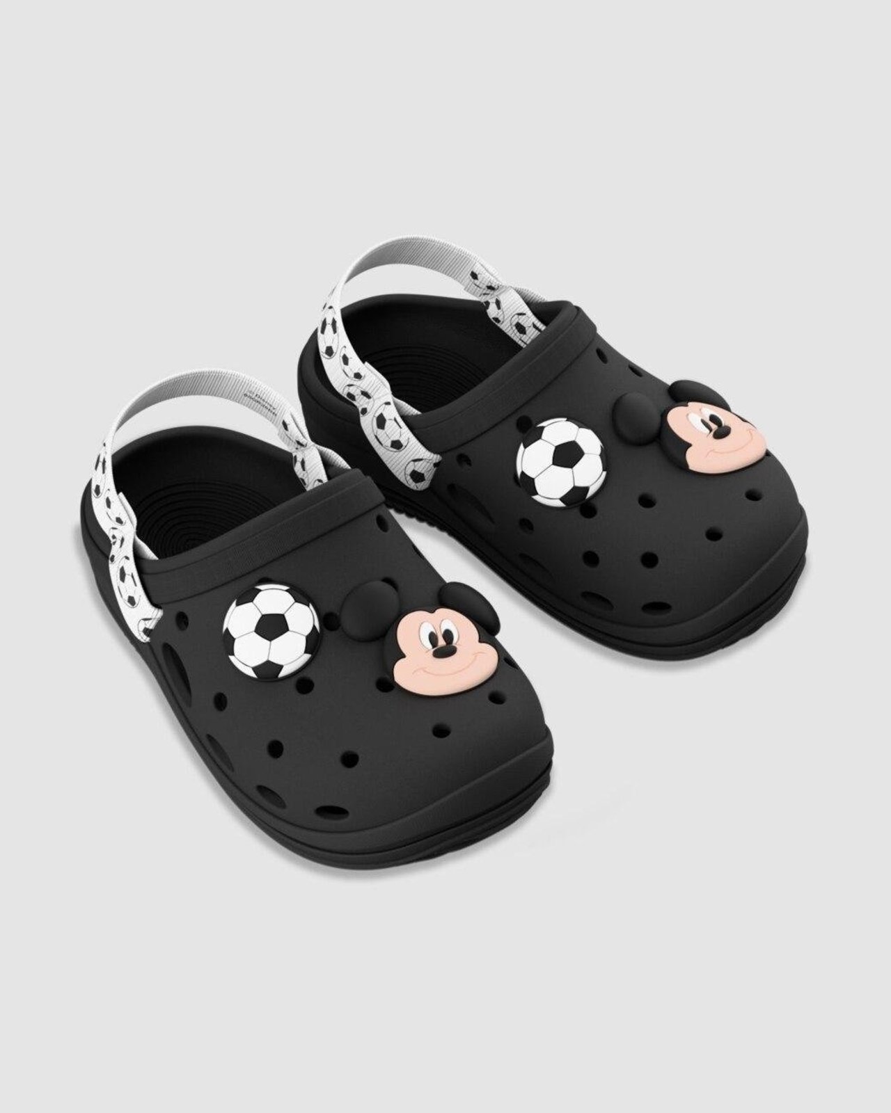 Infantil - Sandália Babuche Grendene Disney Warm Preto