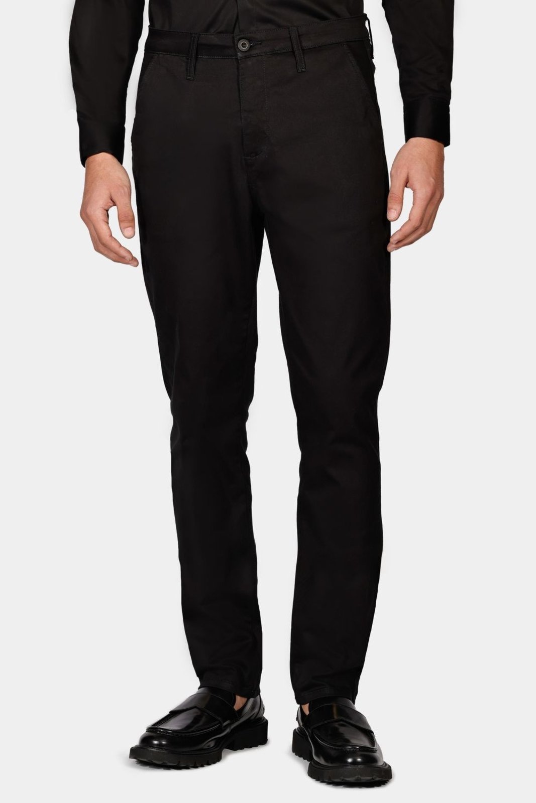 Calça Aramis Color Chino Clássica Preto – 38