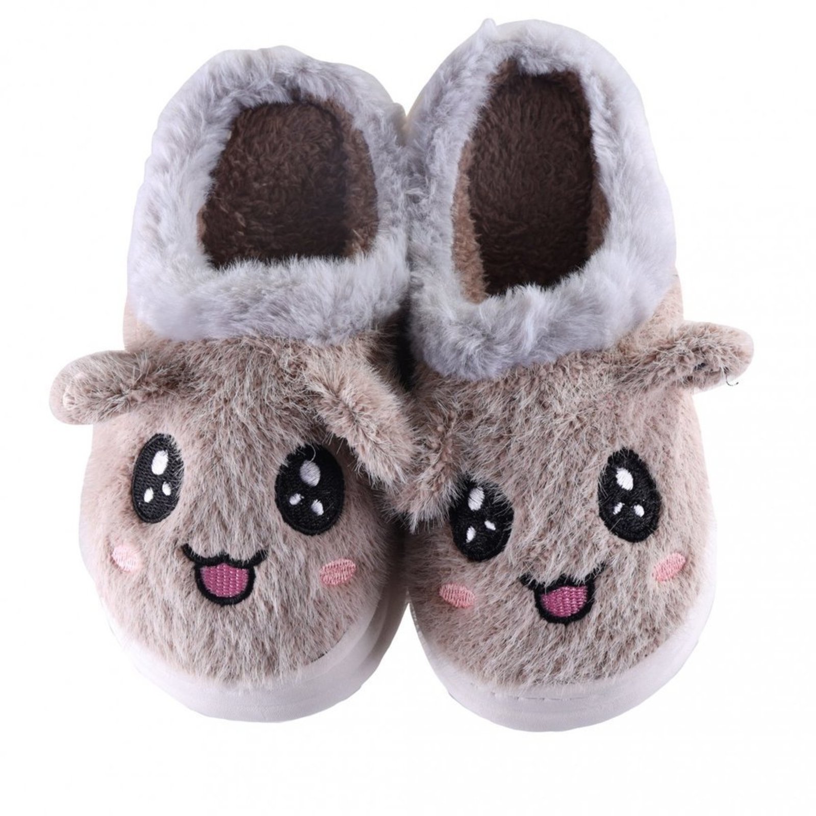 Infantil - Pantufa Nuvem Zariff 802463 Zariff Marrom