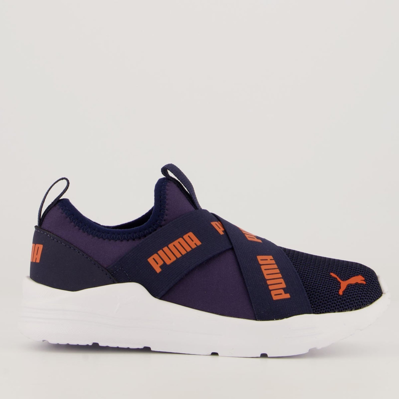 Tênis Puma Wired Run Slip-ON PS BDP Marinho