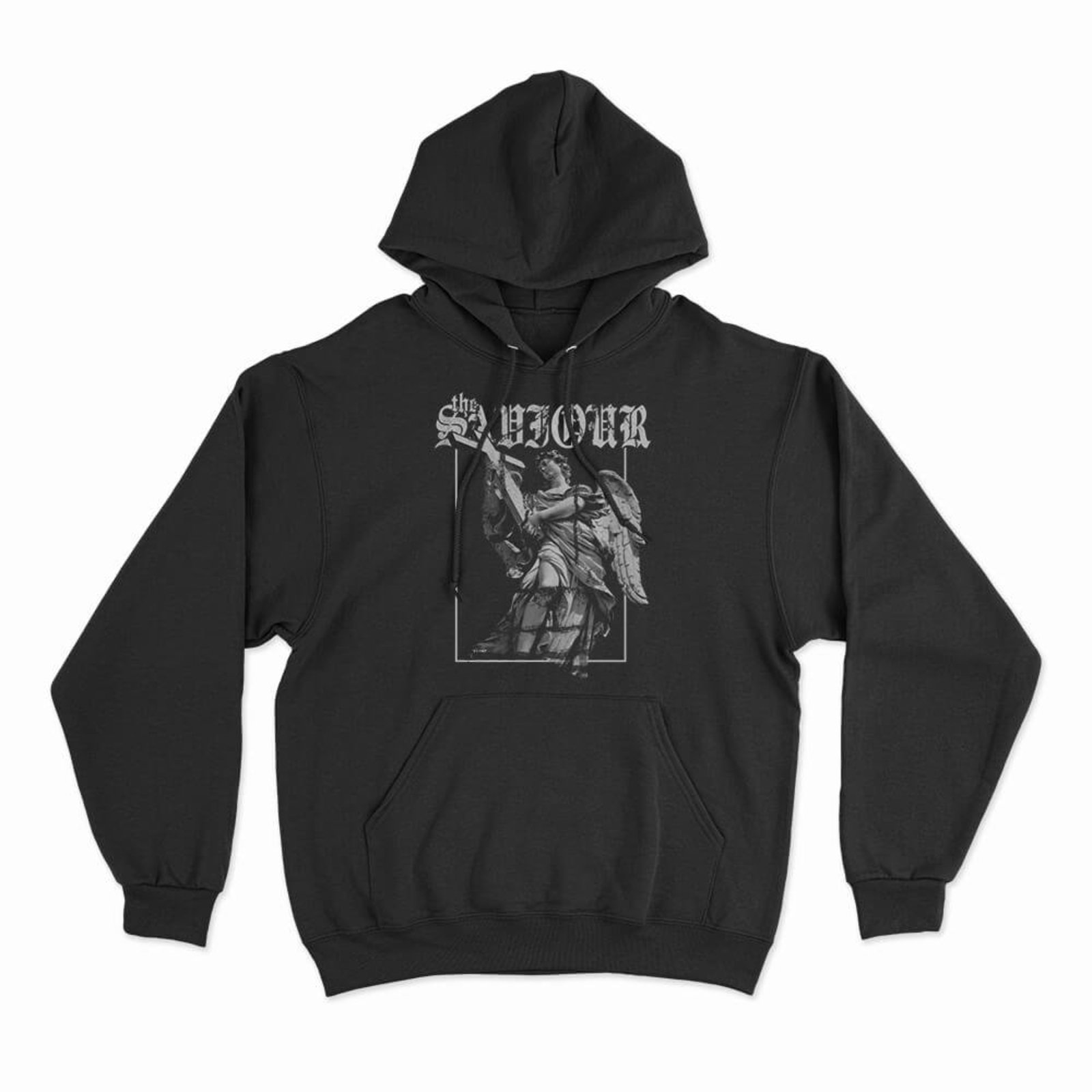 Moletom Com Capuz The Savior - Preto - Casual - Studio Geek