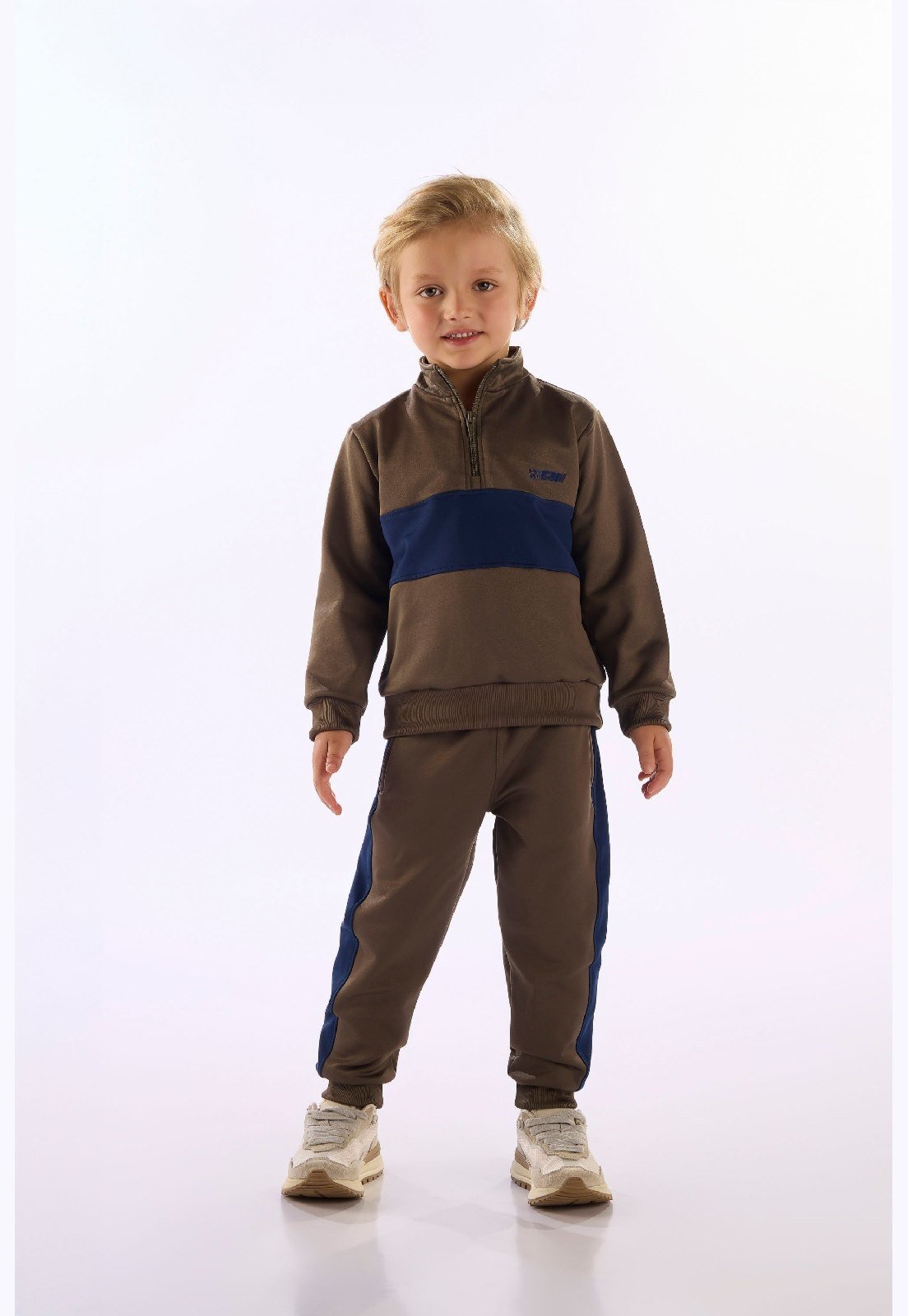 Infantil - Conjunto Active Fleece Up Baby Marrom