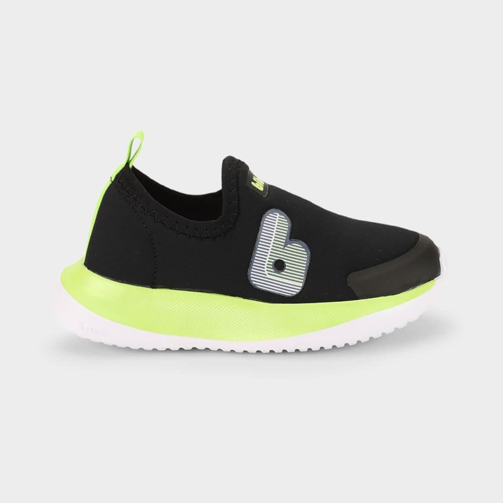 Infantil - Tênis Bibi Flash Preto com Verde 1232293 18