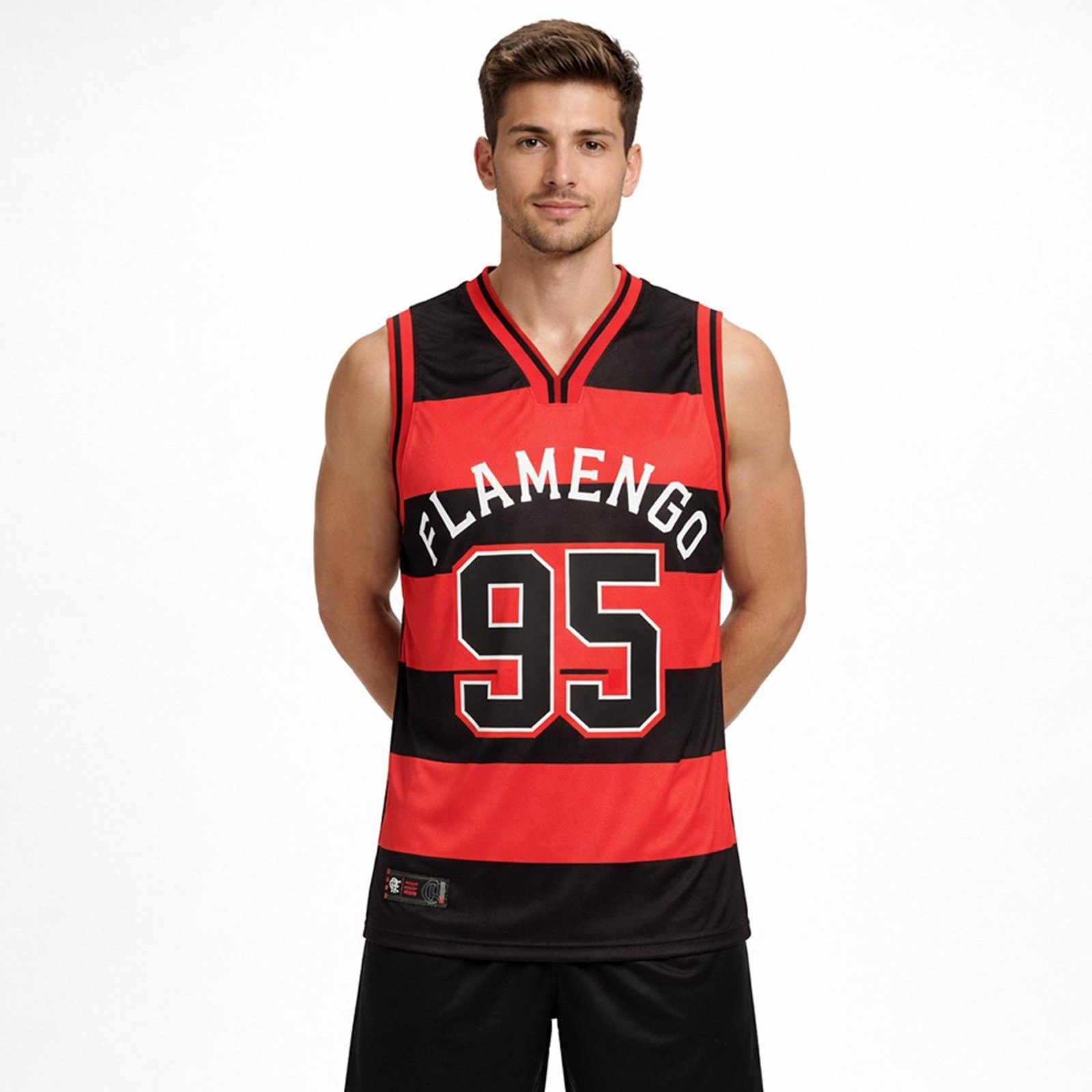 Regata Flamengo Basquete Vermelha