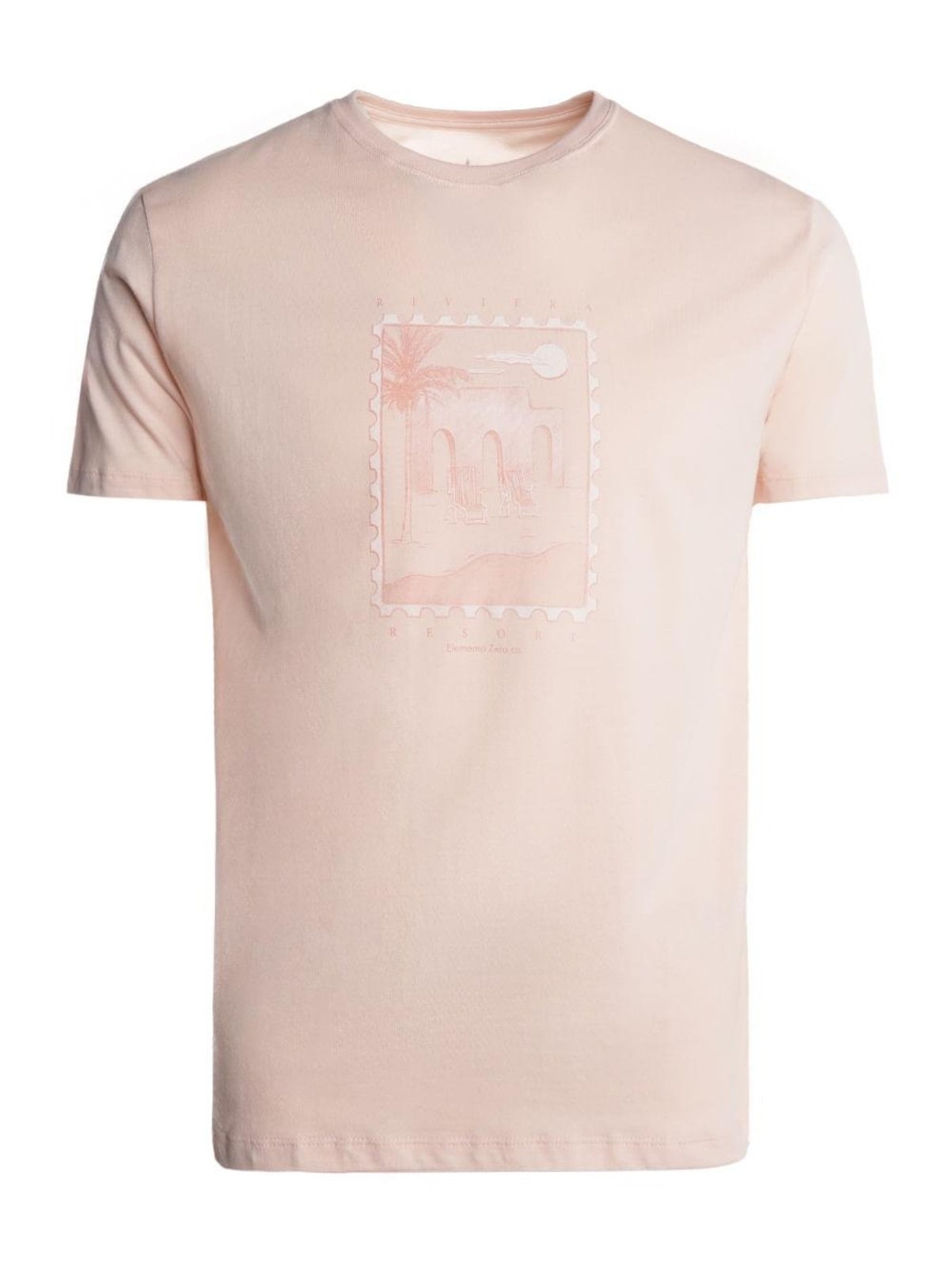 Camiseta Estampada Masculina ROSA