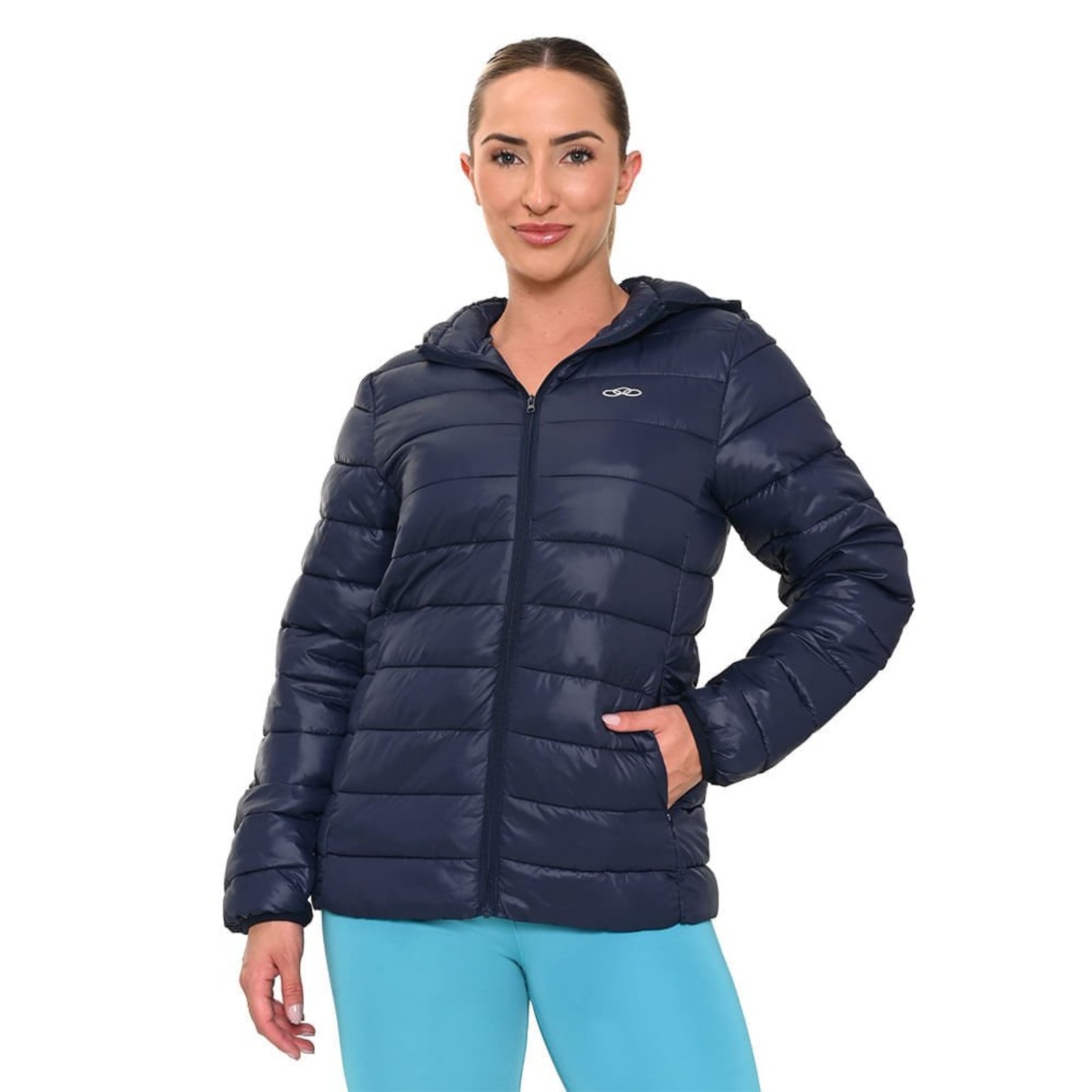 Jaqueta Puffer Olympikus Feminina P Azul