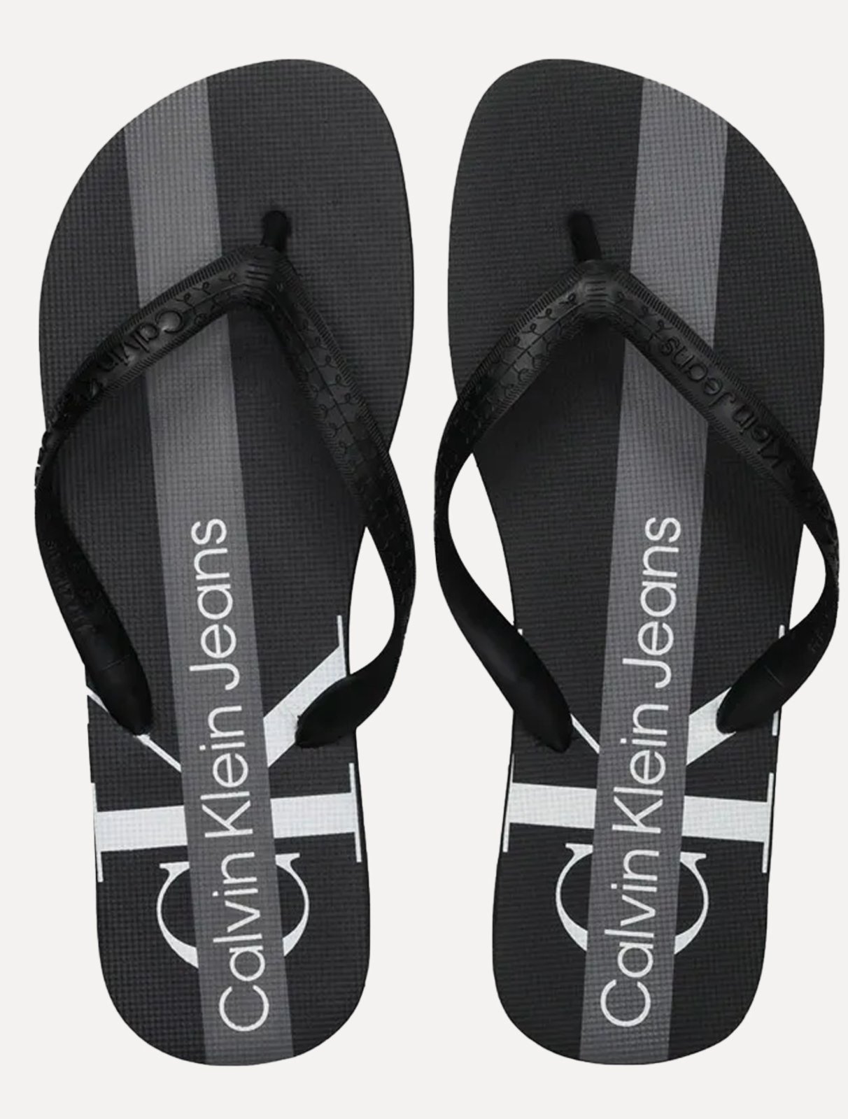 Chinelo Calvin Klein Jeans Masculino Cadarço Basic Preto