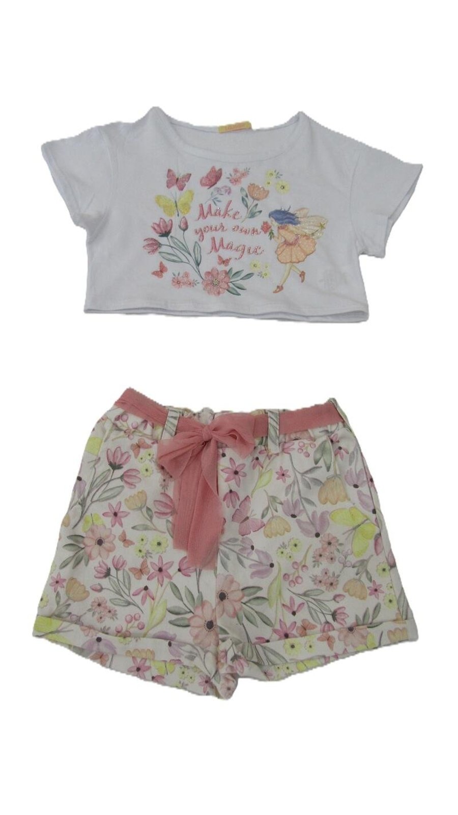 Infantil - Conjunto Cropped e short