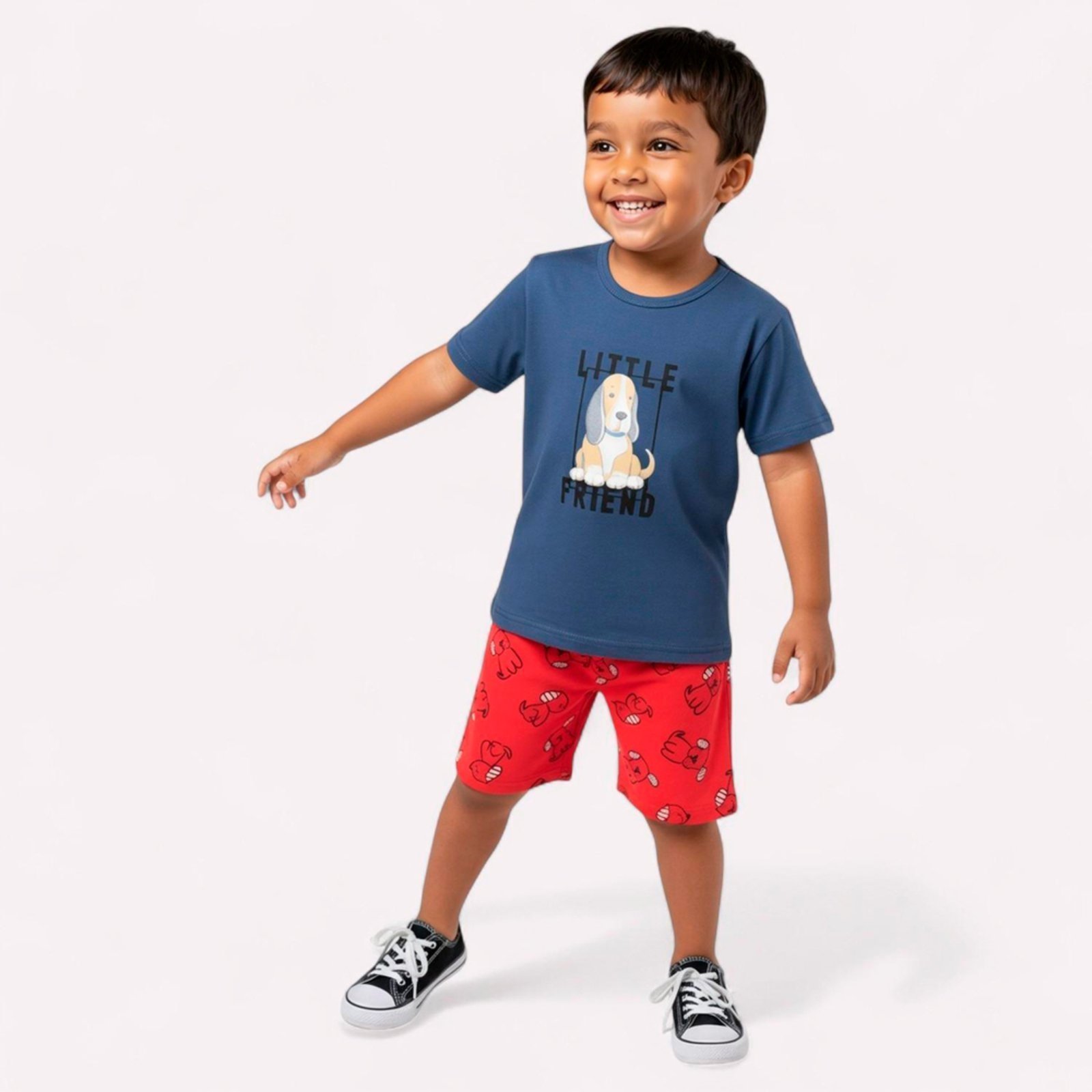 Infantil – Conjunto Menino Cachorrinho Kyly