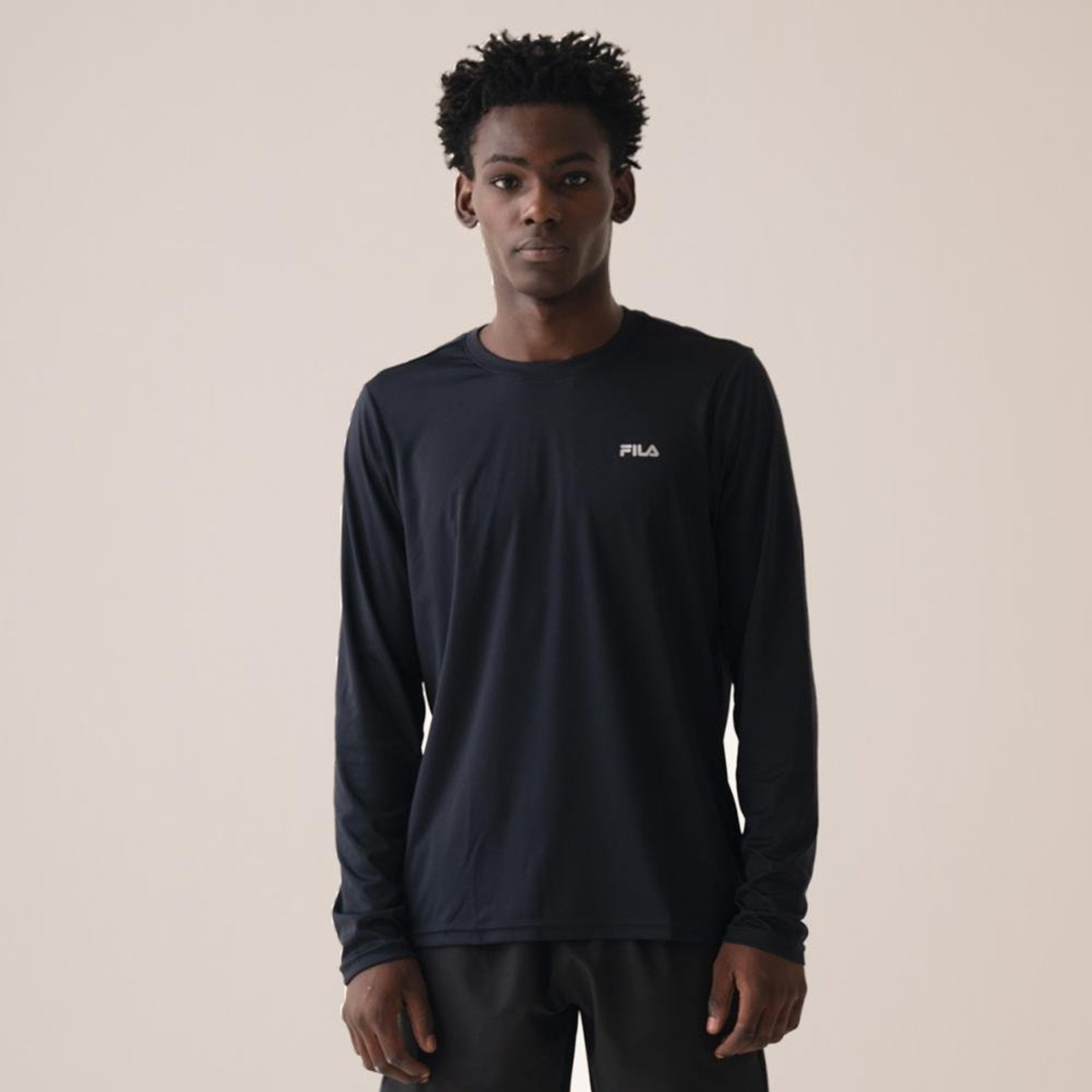 Camisa Manga Longa Fila Basic Sports Masculina Incolor