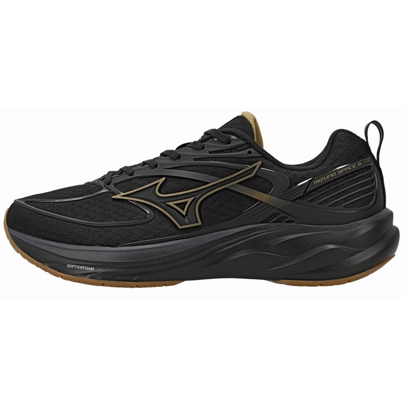 Tênis de Corrida Mizuno Space 6 Masculino - Preto