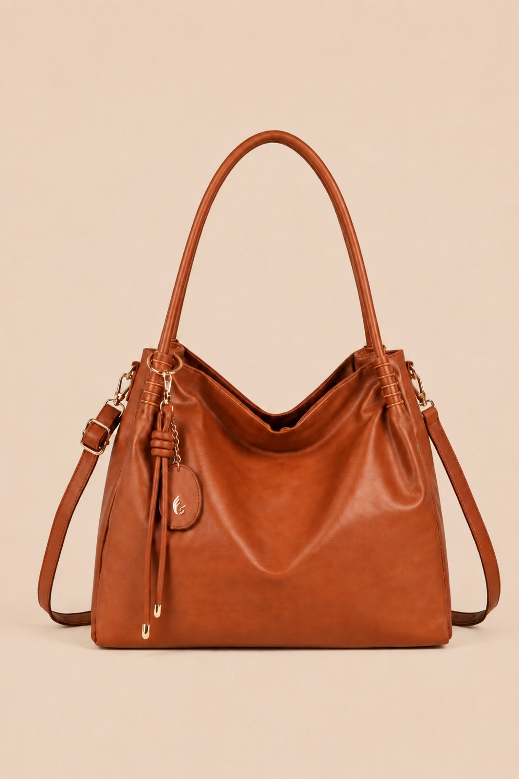 Bolsa Média Transversal D Bell Outlet Fashion Chloe Terracota