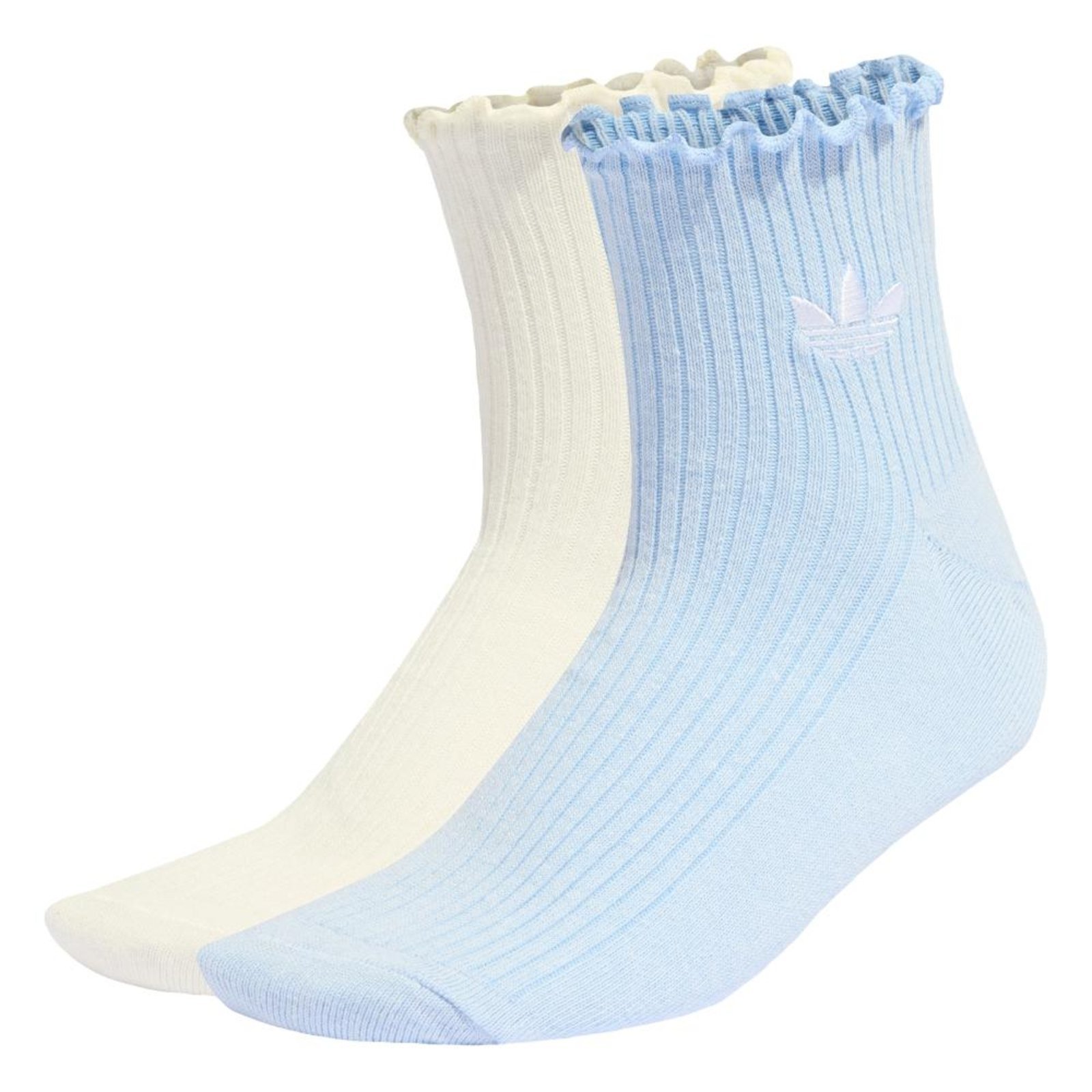 MEIAS CANO MÉDIO BABADO adidas Originals Azul