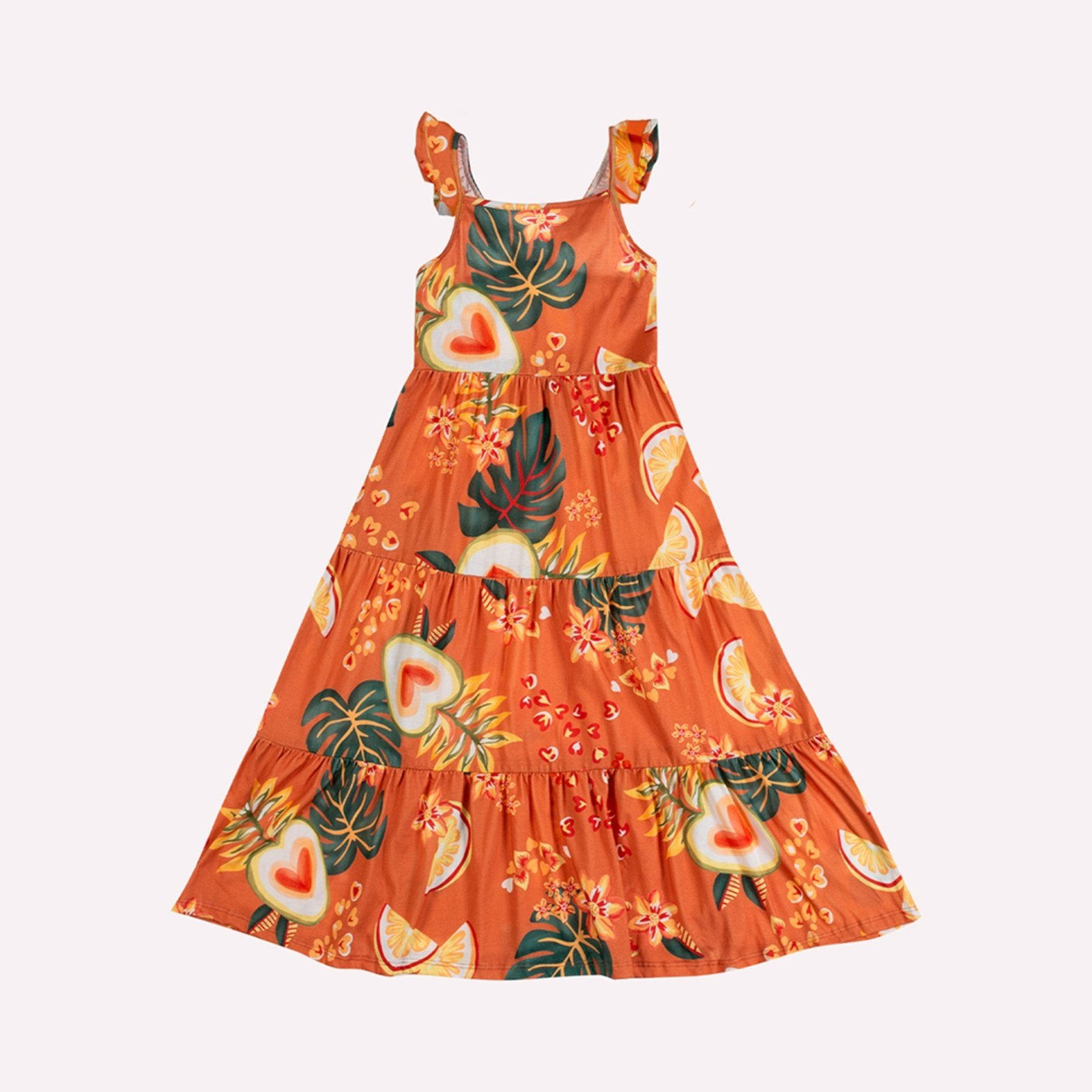 Infantil – Vestido Menina Frutas Kyly