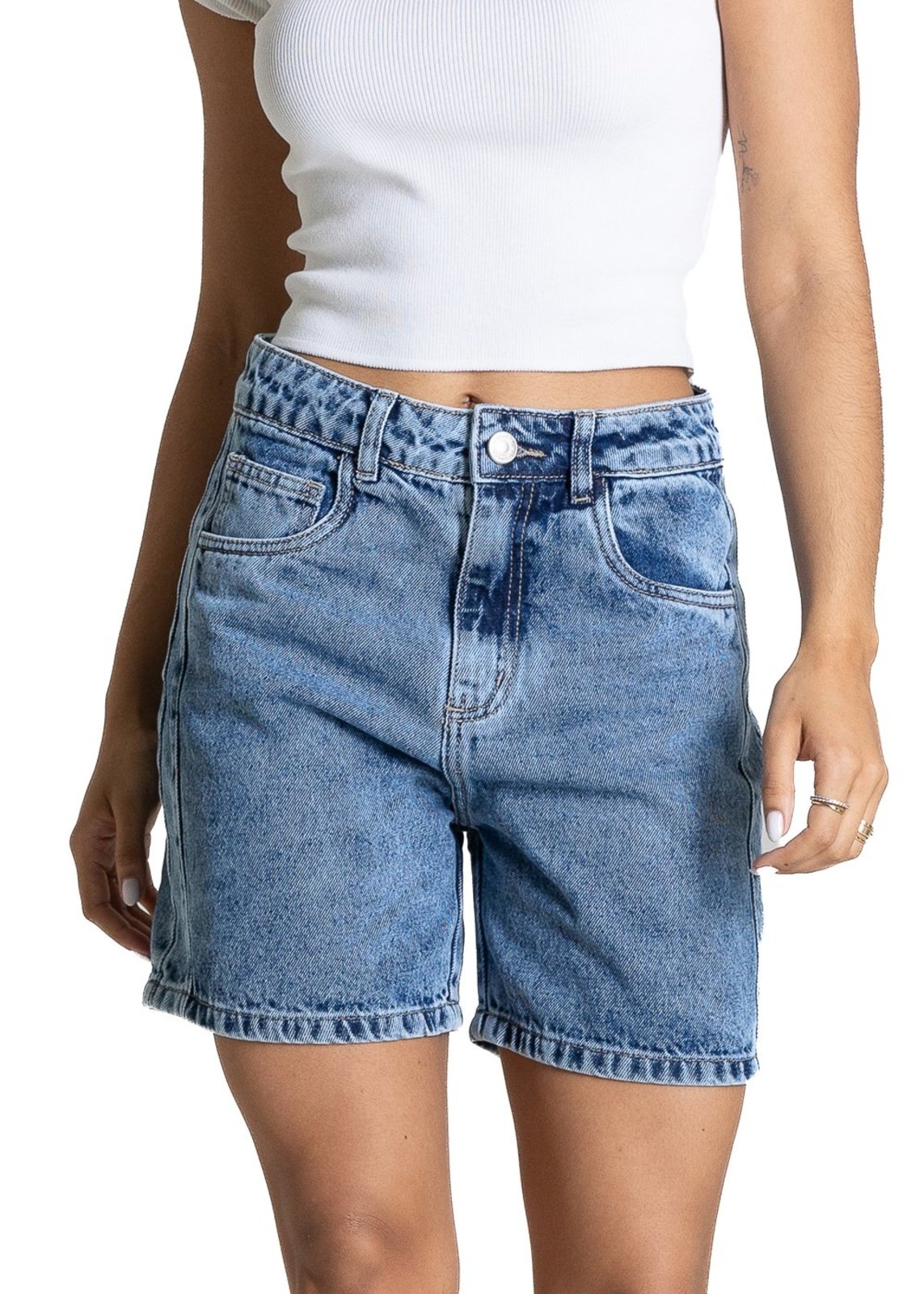 Shorts Jeans Sawary - 284215 - Azul - Sawary