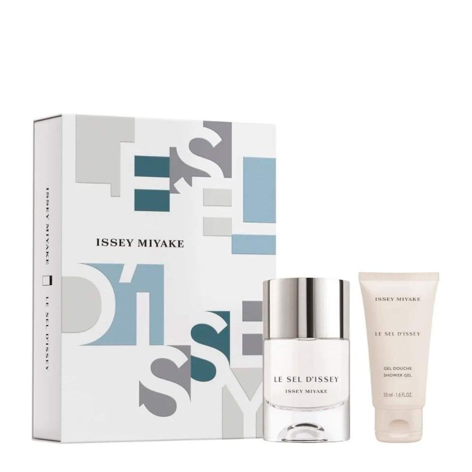Kit Issey Miyake Le Sel Edt Perfume Masculino 50ml + Gel De Banho 50ml