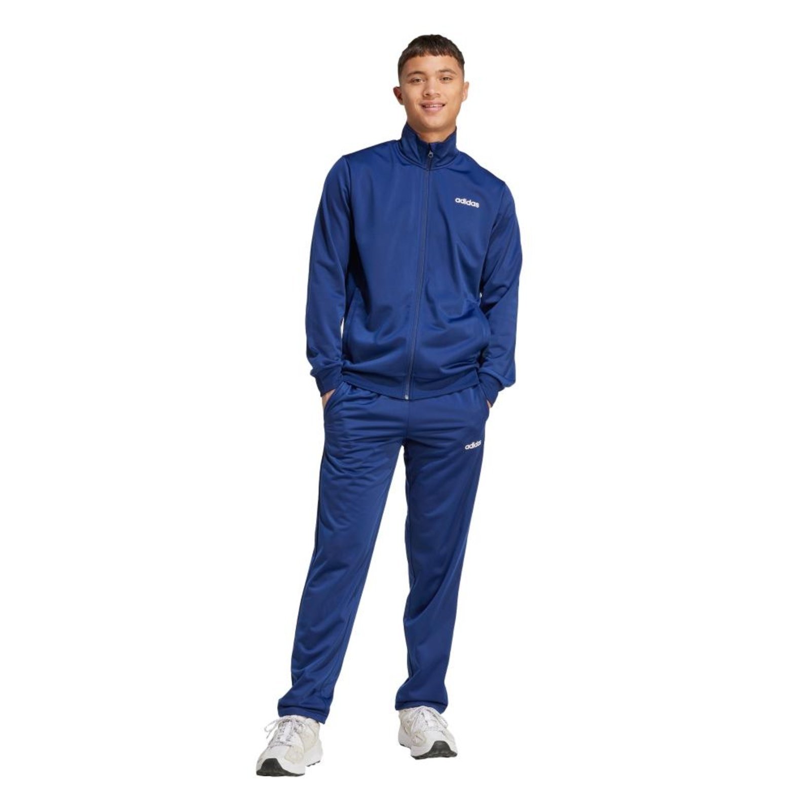 Vista 2 Agasalho adidas Linear adidas Sportswear azul adidas Sportswear azul