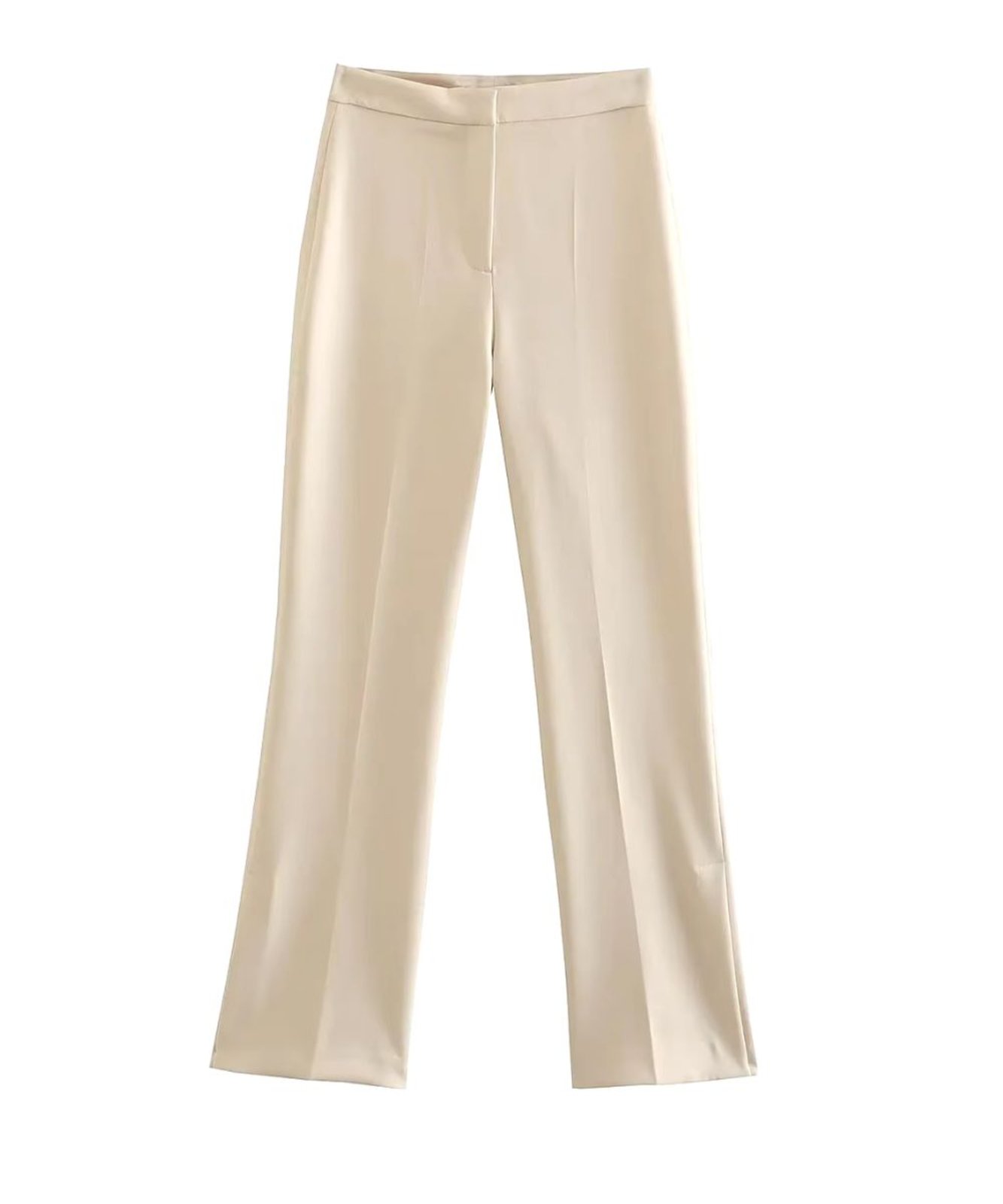 Calça De Alfaiataria Levosch Flare Nude
