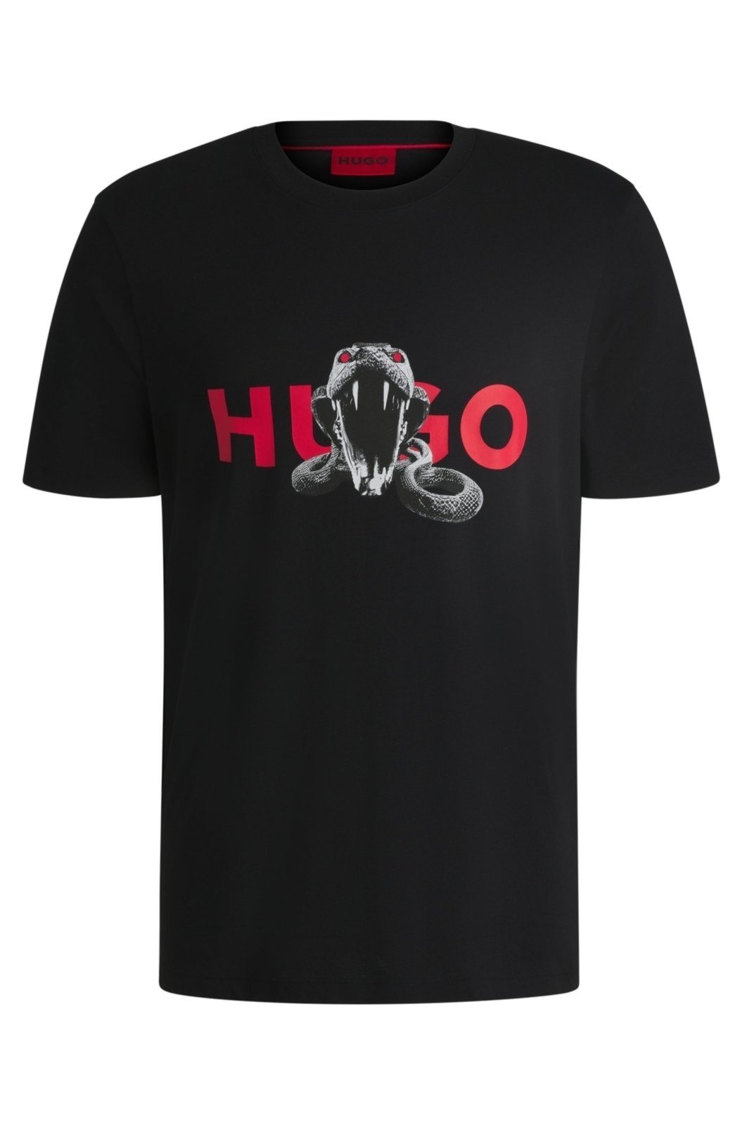 Camiseta Oversized De Algodão Com Estampa De Animal