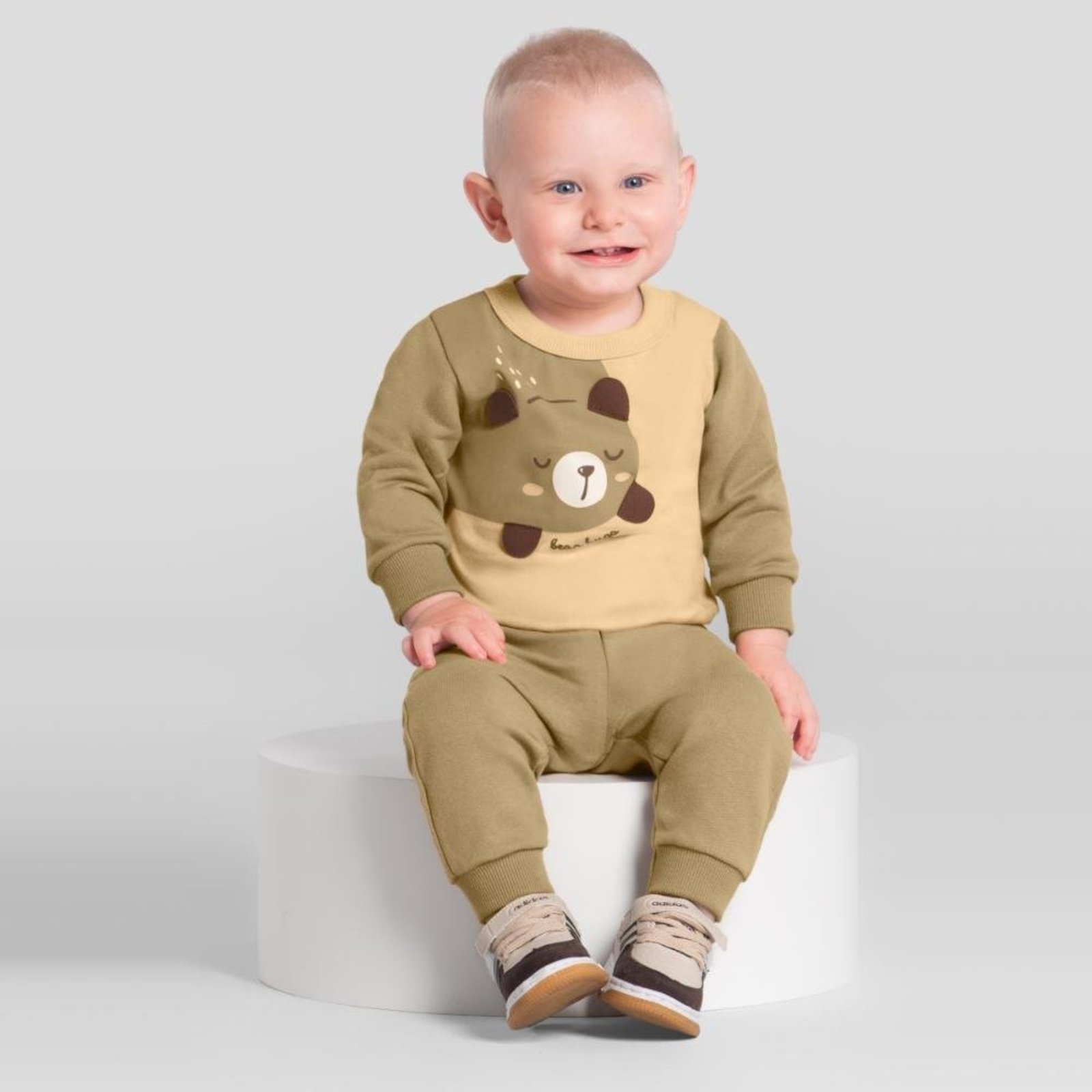Infantil - Conjunto menino de ursinho Brandili Baby