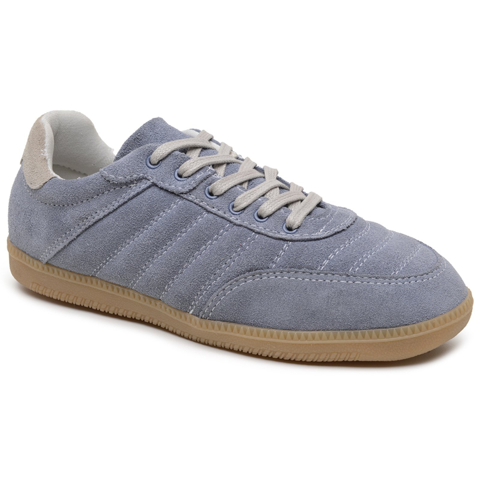 Tênis Feminino Couro Legítimo Amanda Estilo Casual Ultra Resistente Confortável Macio Jeans