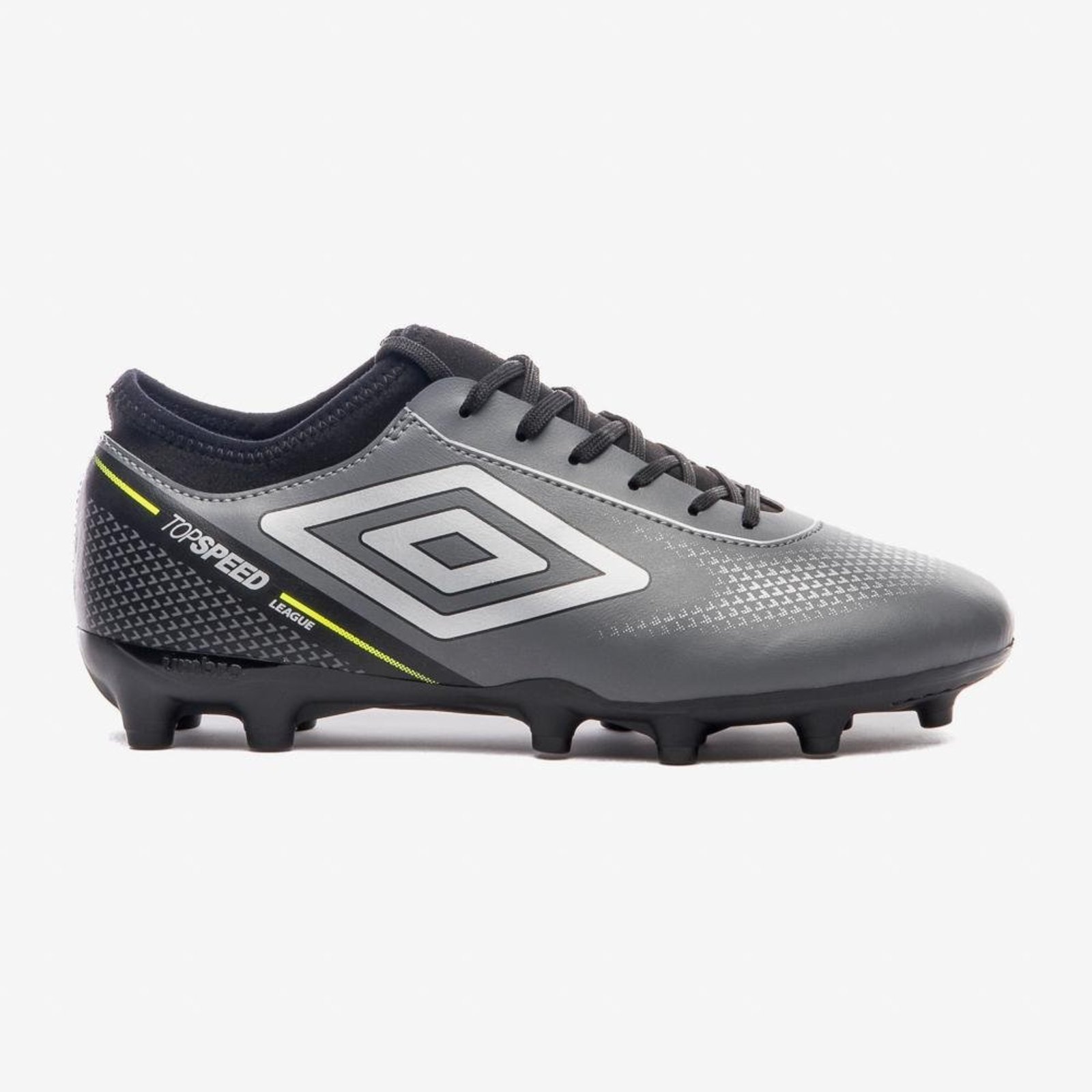 Chuteira Campo Umbro Top Speed League Incolor