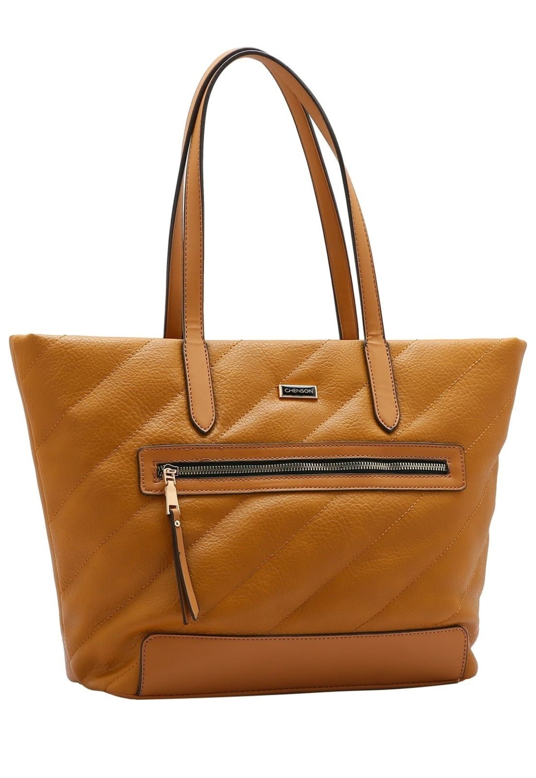 Bolsa Feminina Chenson Matelasse Diagonal Mostarda