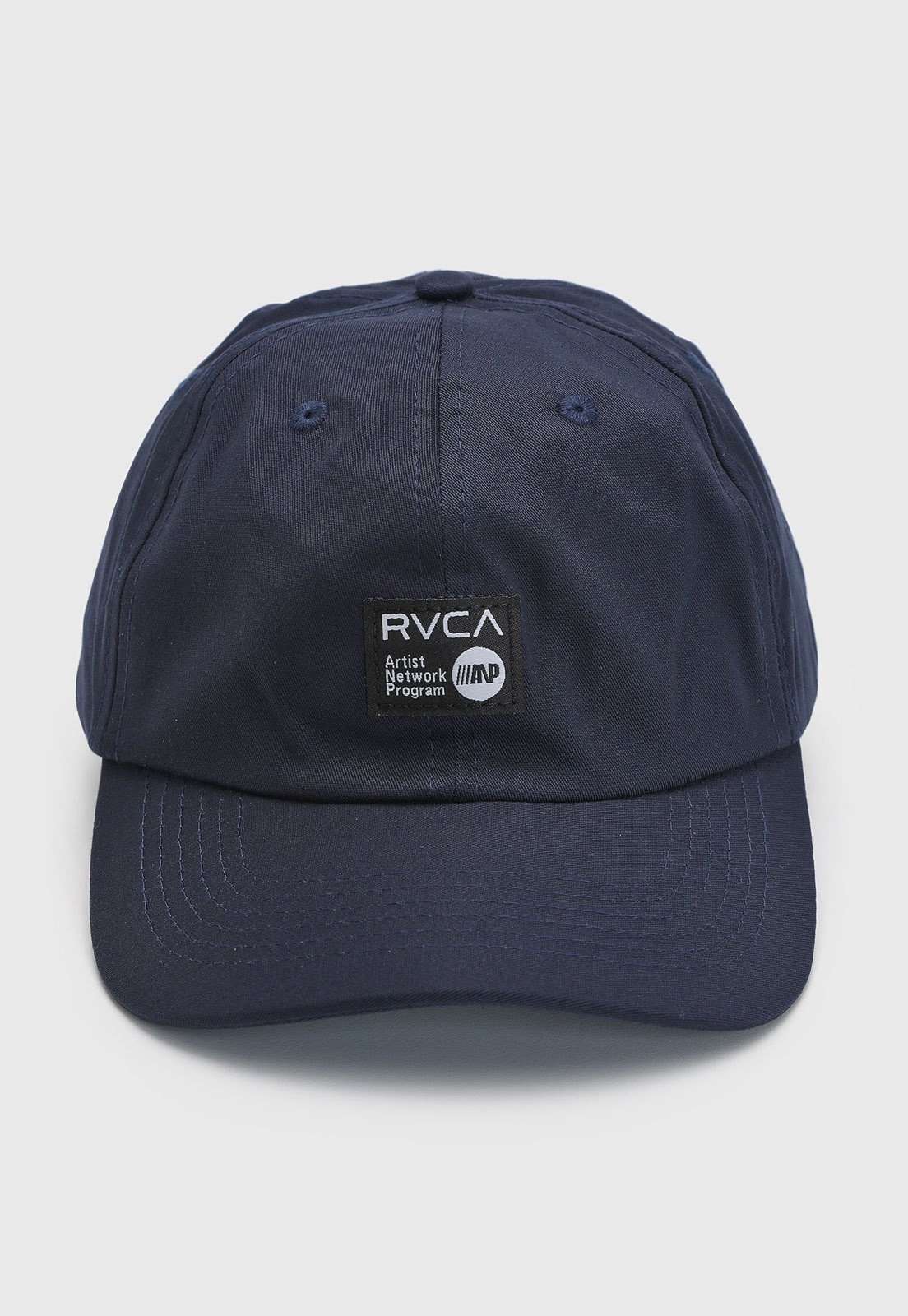 Vista 2 Boné Unissex RVCA ANP Label Strapback Marinho azul RVCA azul