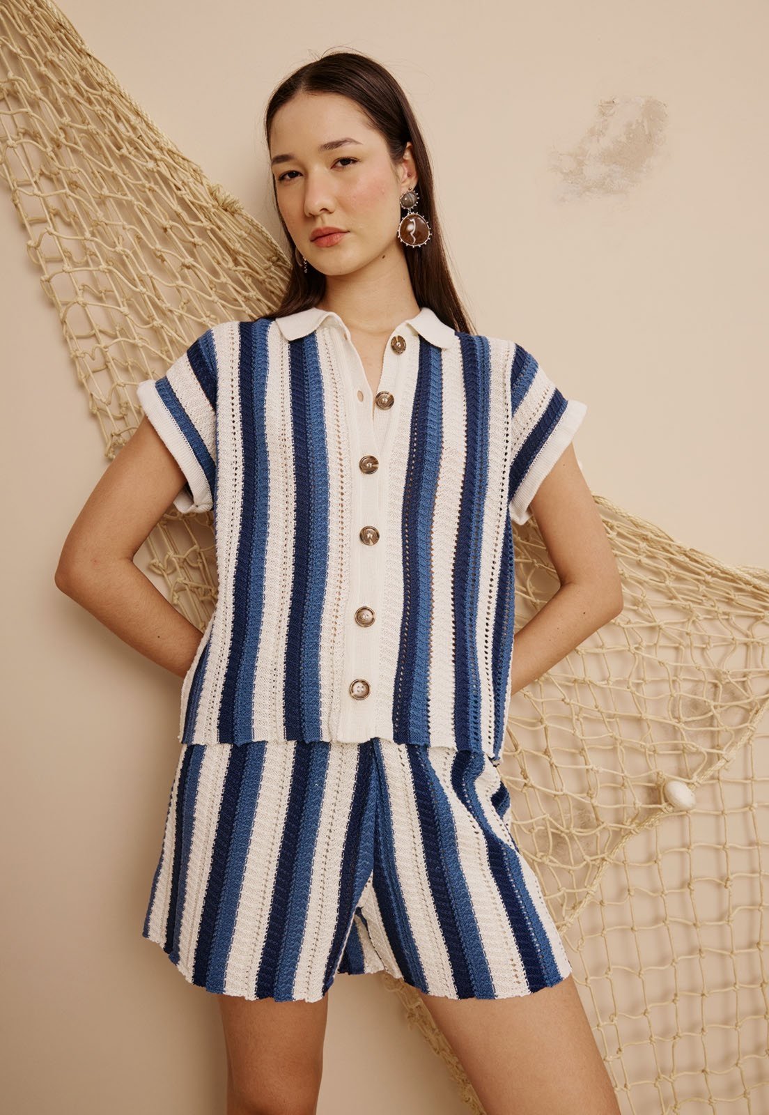 Camisa Tricot Listras