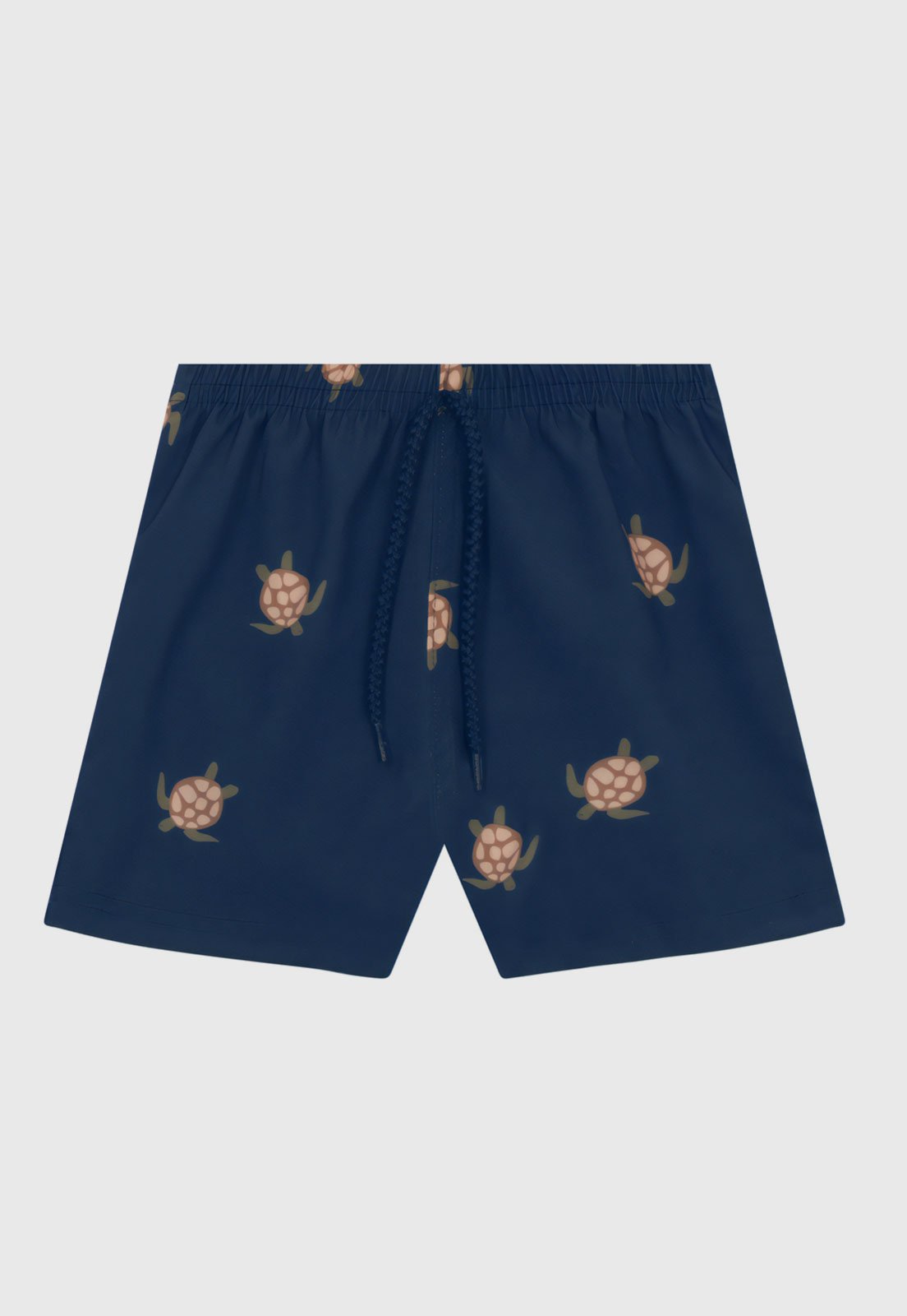 Vista 3 Short Brandili Animais Marinhos Azul-Marinho azul marinho Brandili azul marinho