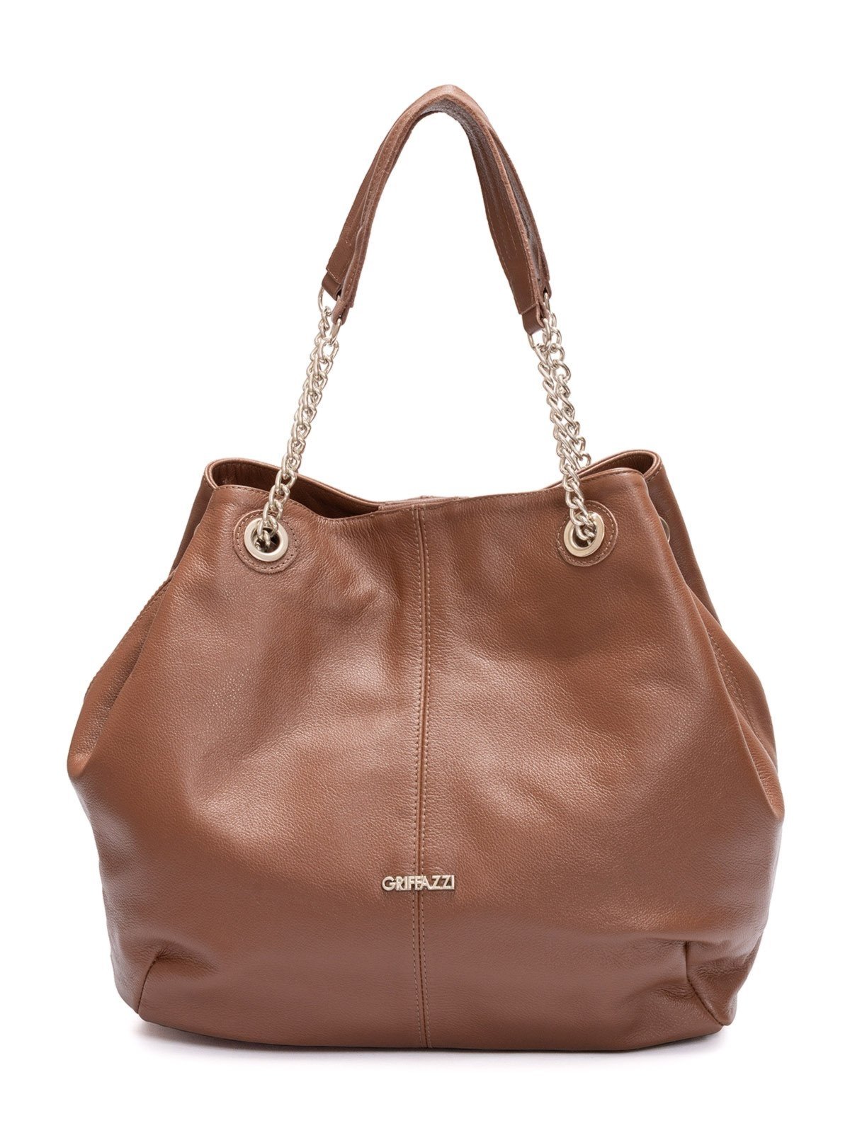 Bolsa de Couro Griffazzi Marrom