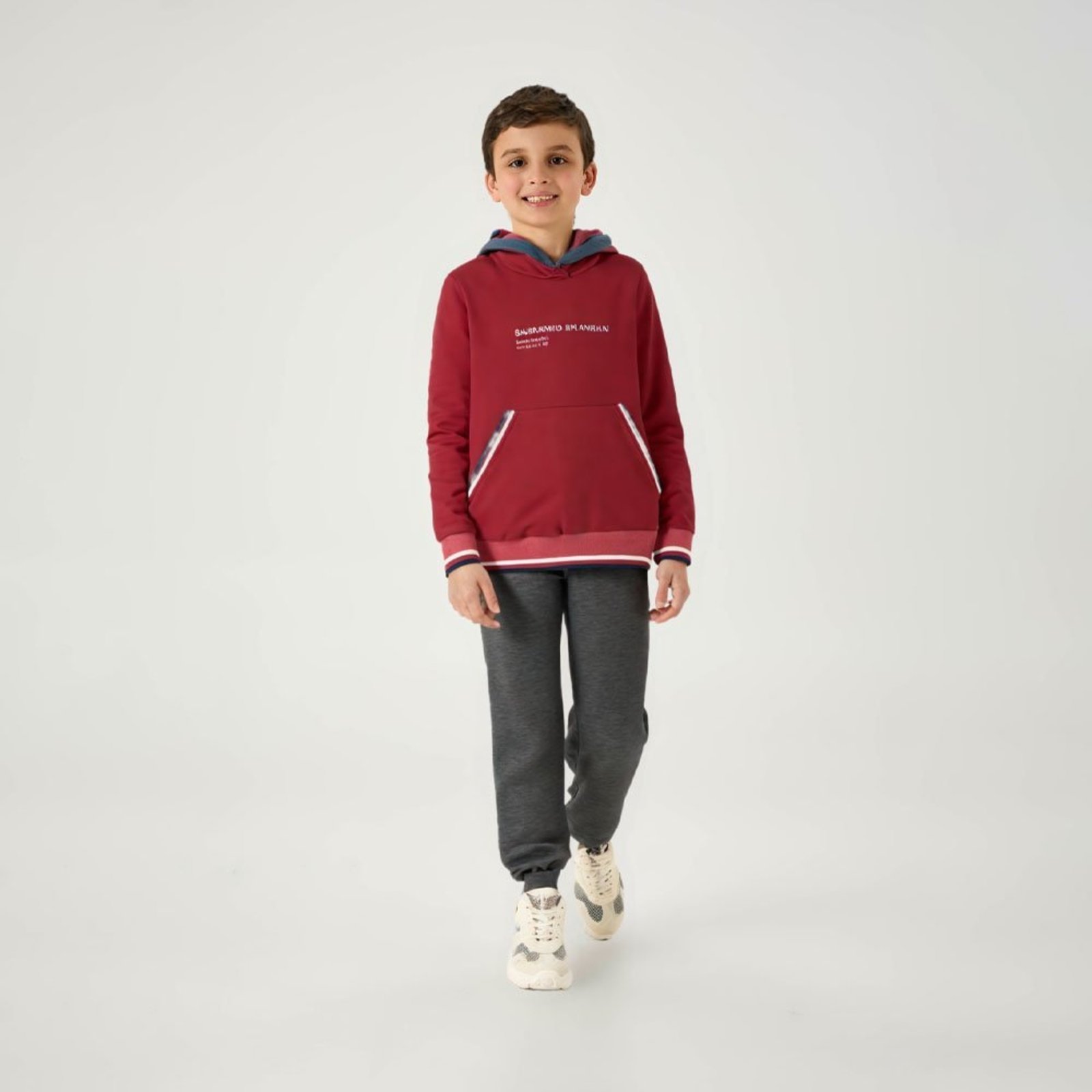 Infantil - Conjunto Vermelho Pulla Bulla Menino - 55381-1085