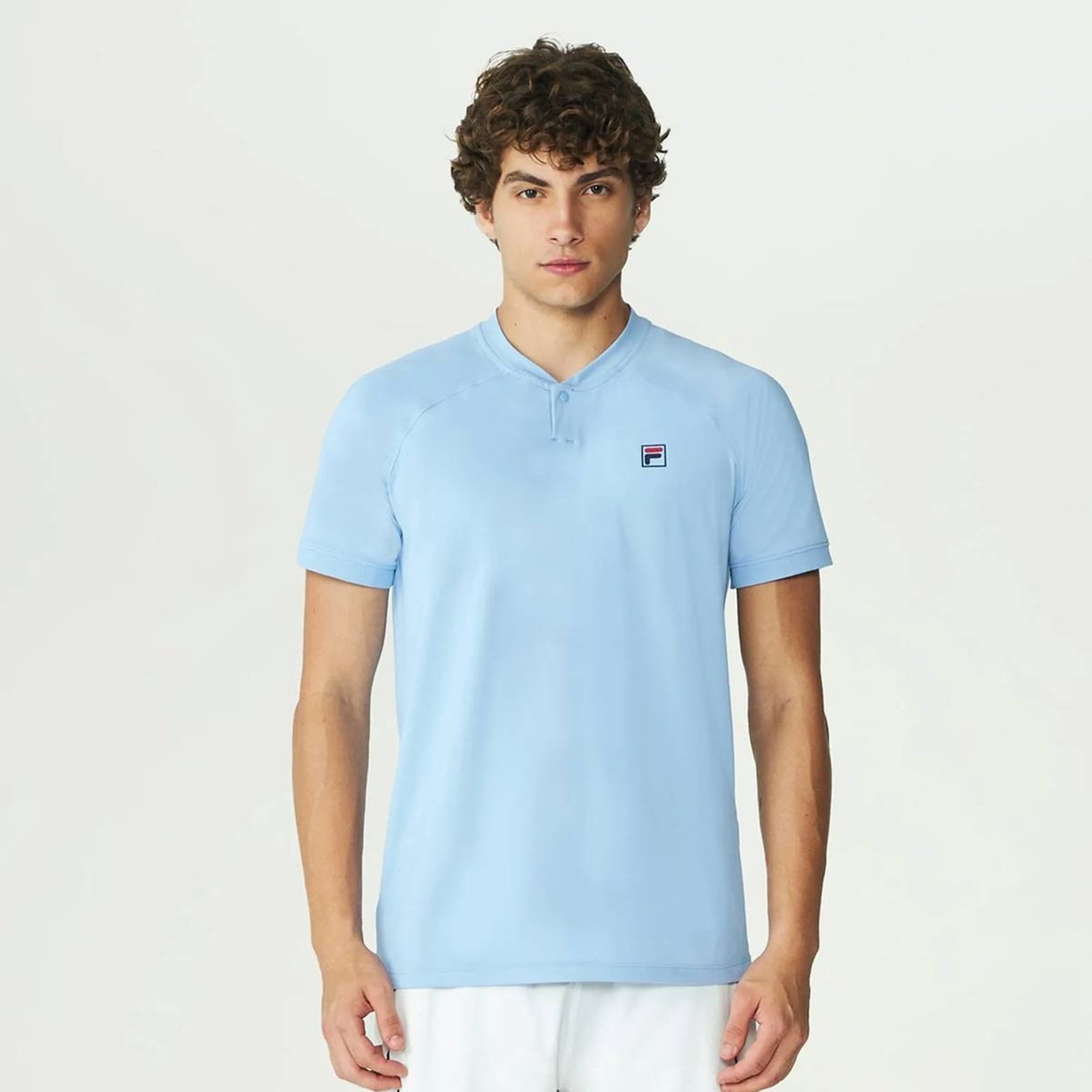 Camiseta Fila Raglan Court Ease Azul Hortensia