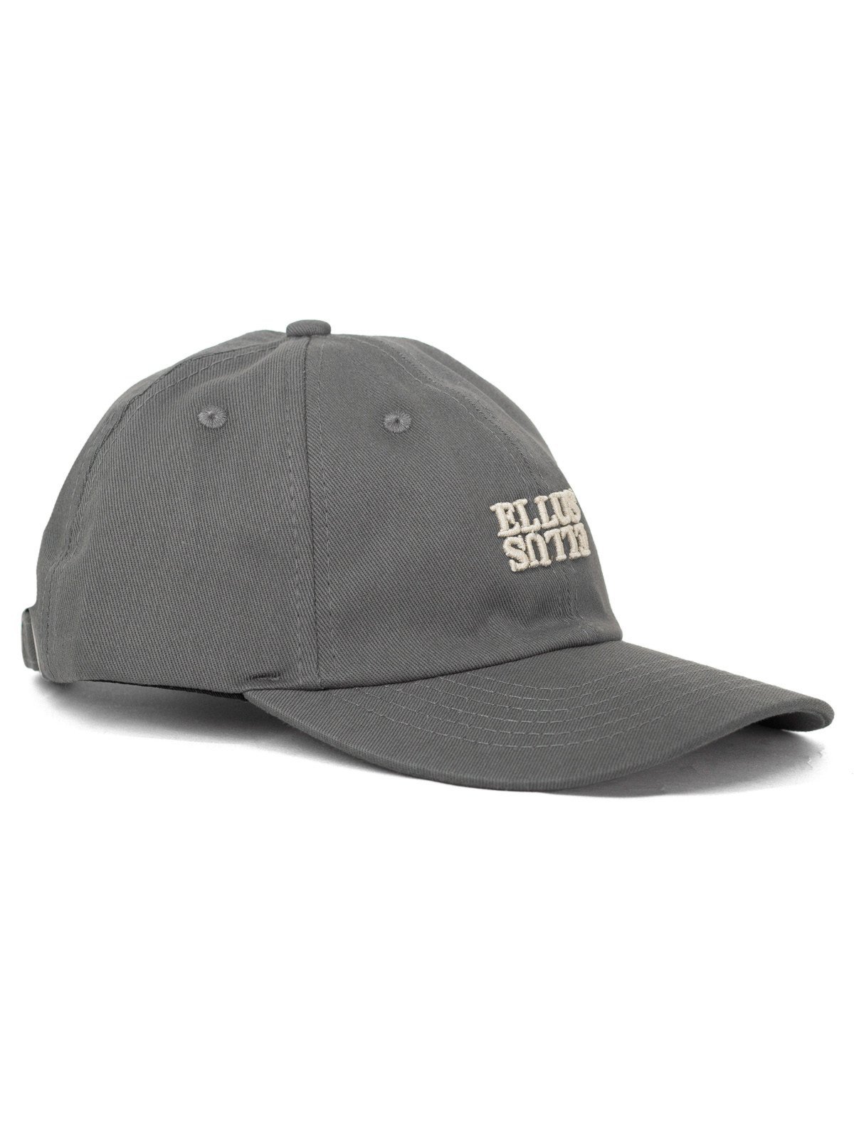 Boné Ellus Casual Inverse Algodão Premium Urbano Strapback Ajustável Cinza Claro