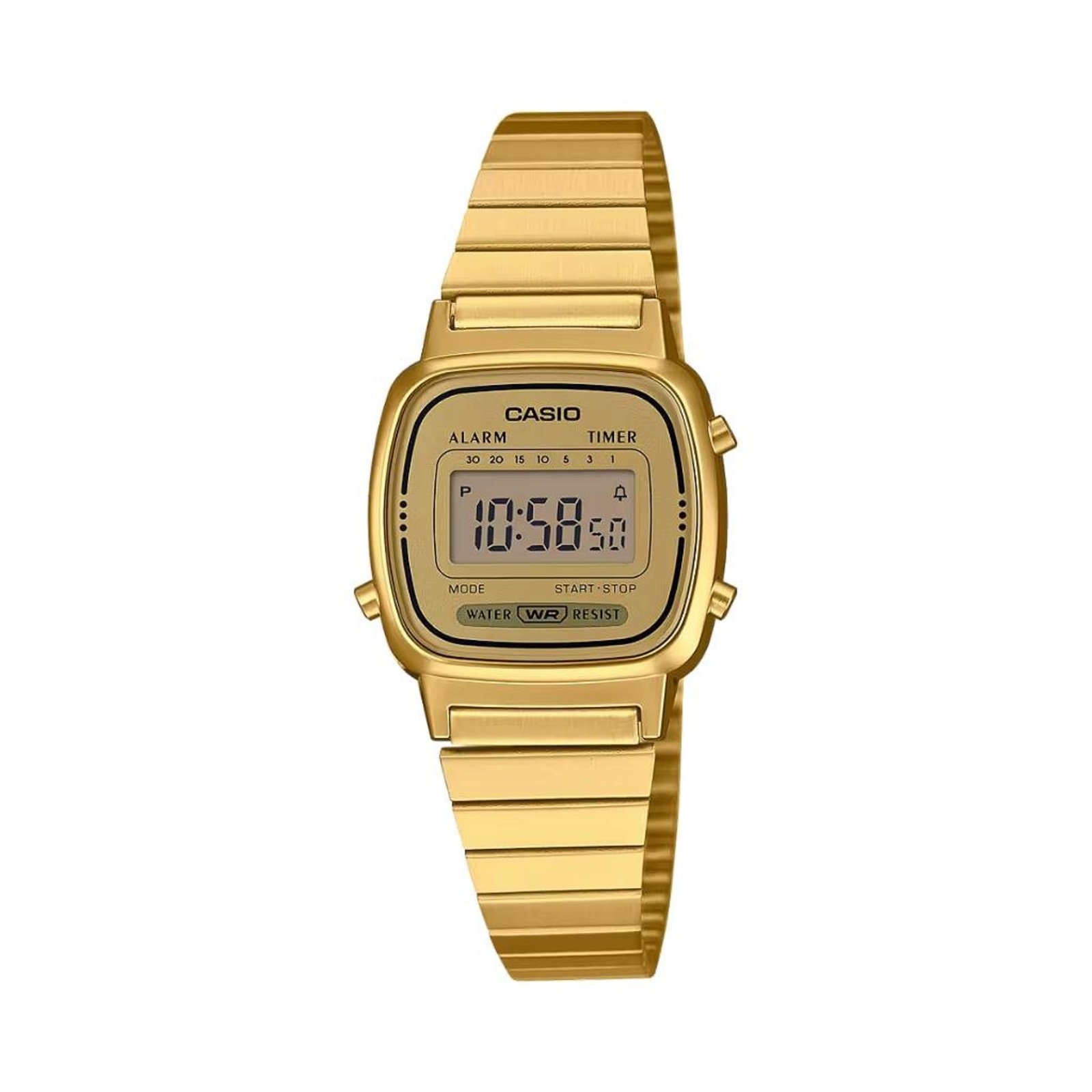 Relógio Casio Vintage LA670WGA Dourado
