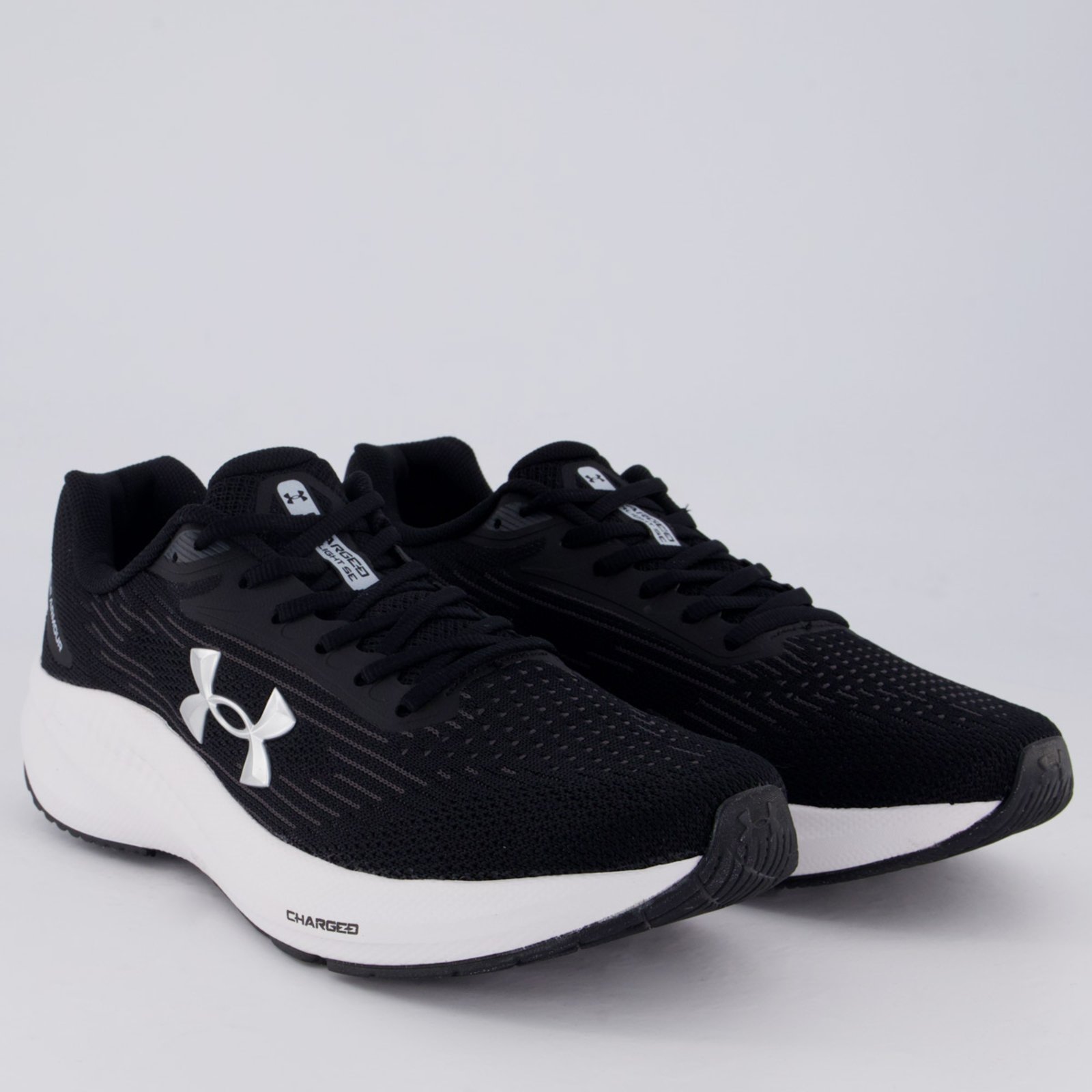 Vista 3 Tênis Under Armour Charged Starlight preto Under Armour preto