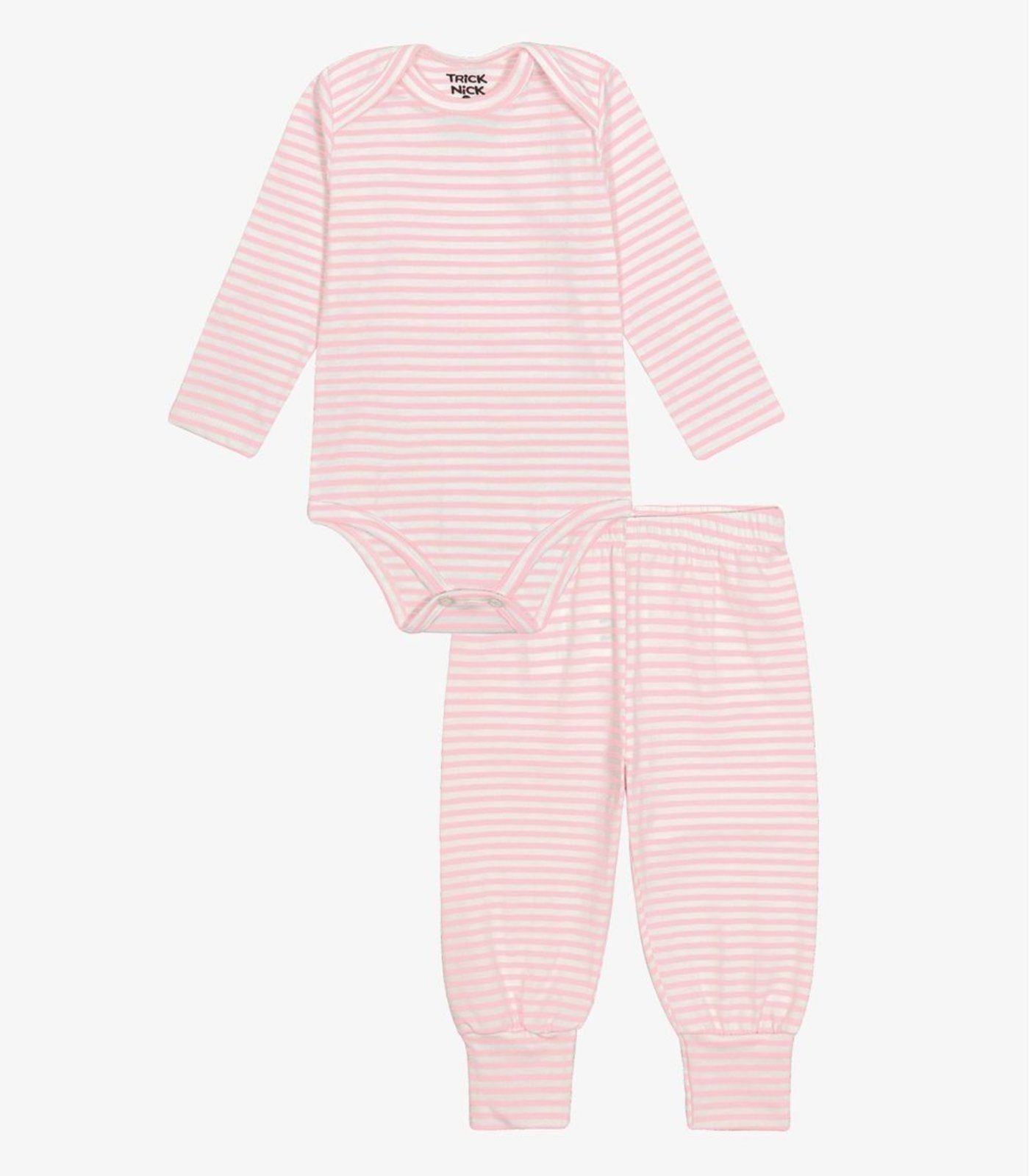 Infantil - Conjunto Body com Calça Menina Trick Nick Rosa