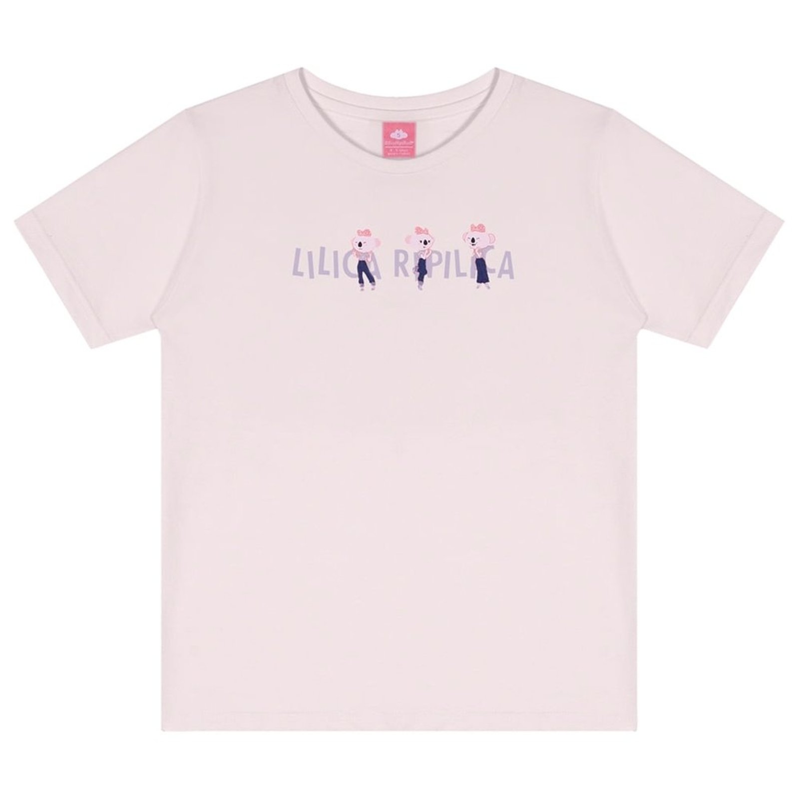 Infantil - Camiseta Manga Curta Feminina Lilica Ripilica