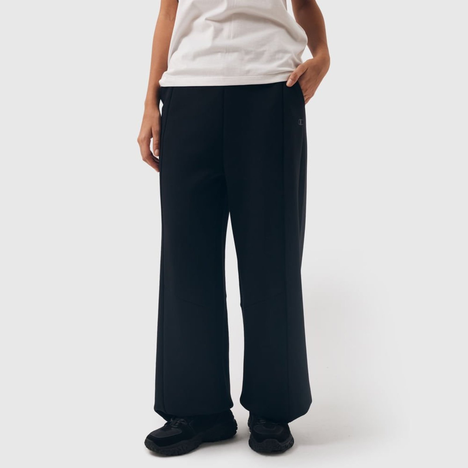 CALÇA CHAMPION ACTIVE WMNS TECH WIDE LEG PANTS C LOGO