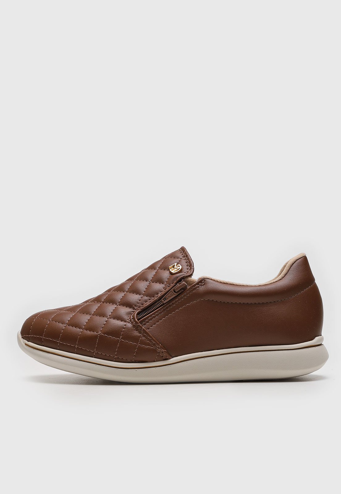 Tênis Slip On Modare Matelassê Marrom