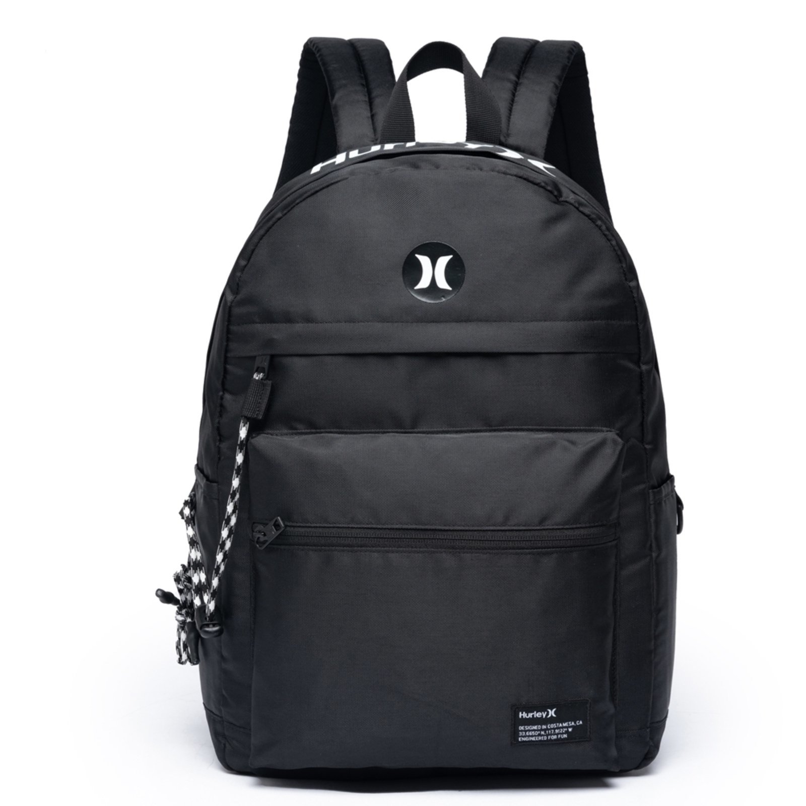 Mochila Bolsa Escolar Reforçada Espaçosa Masculina Feminina Resistente Preto