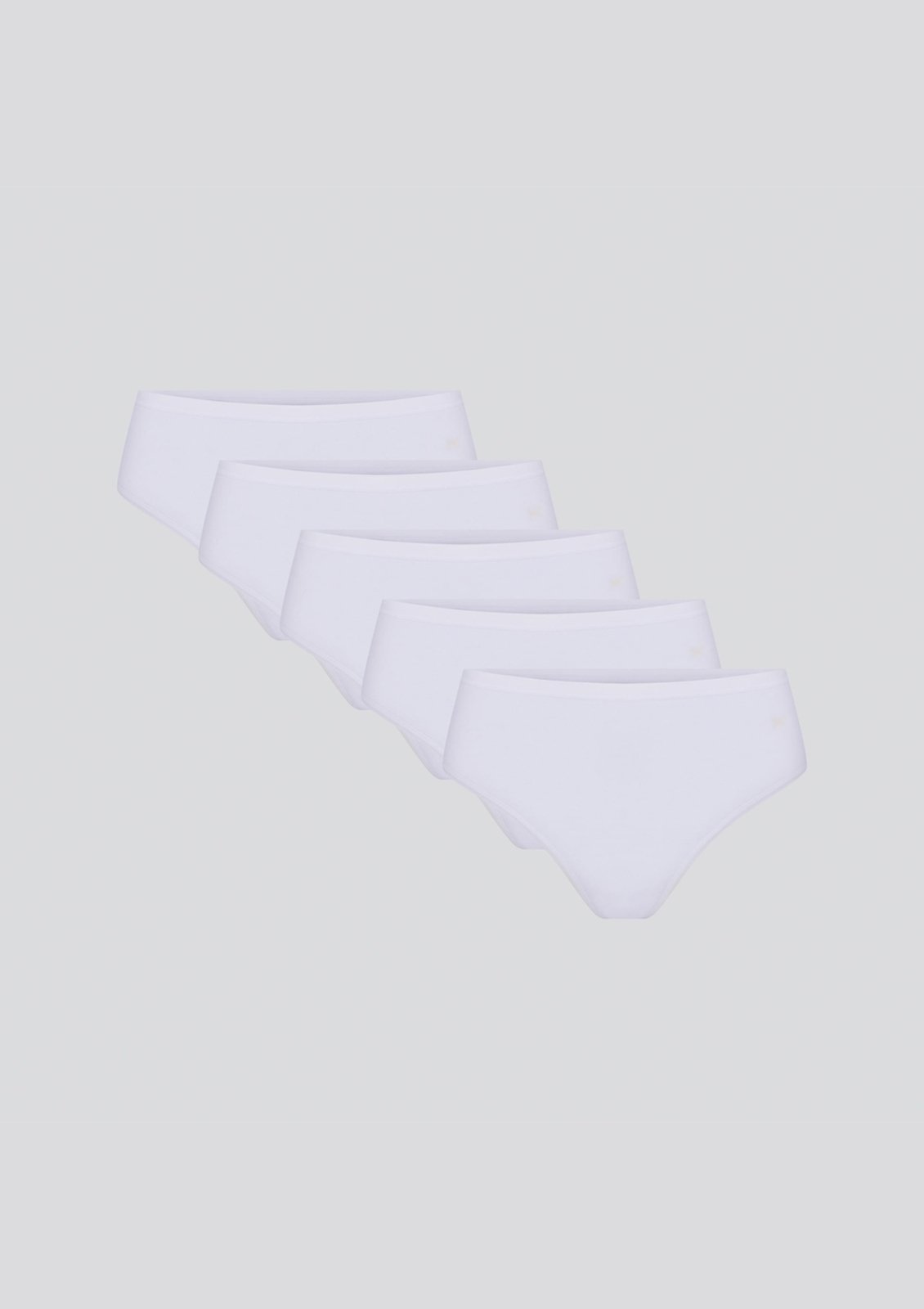 Kit Com 5 Calcinhas Básicas Caleçon Em Algodão Com Elastano Hering