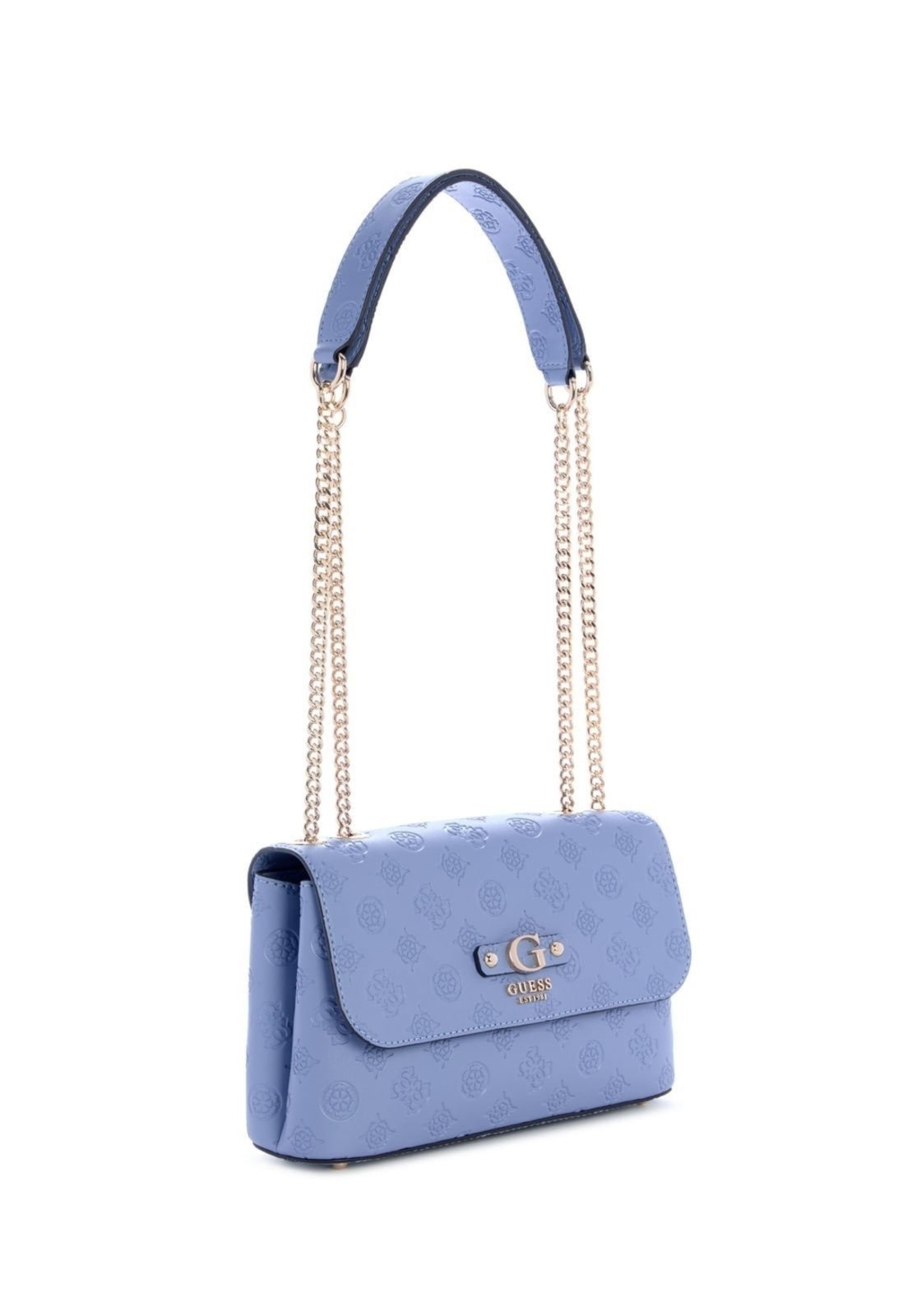 Vista 3 Bolsa Guess Dita Convertible Xbody Flap Azul Claro azul marinho Guess azul marinho