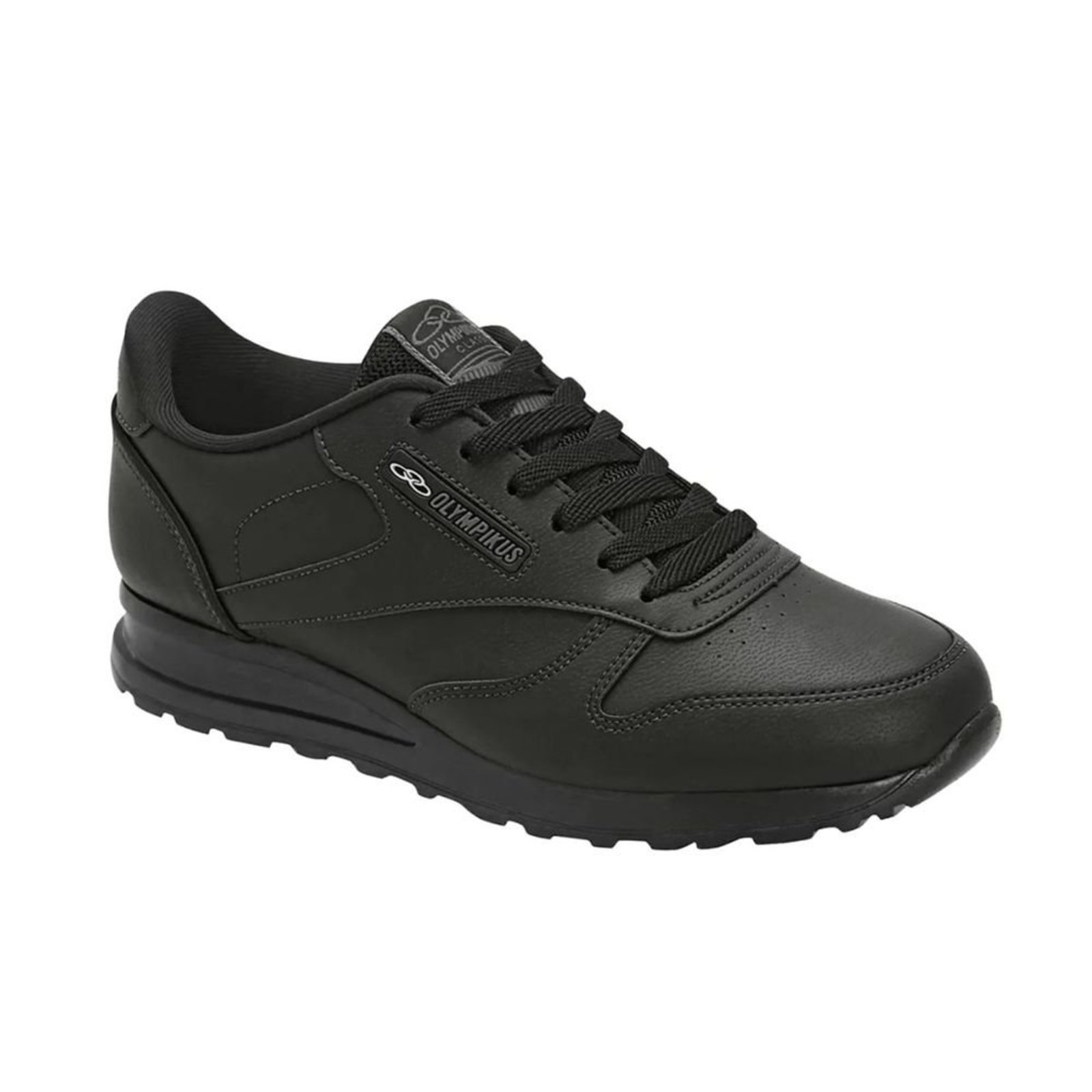 Vista 3 Tênis Casual Masculino Olympikus Jogging 100 preto OLYMPIKUS preto