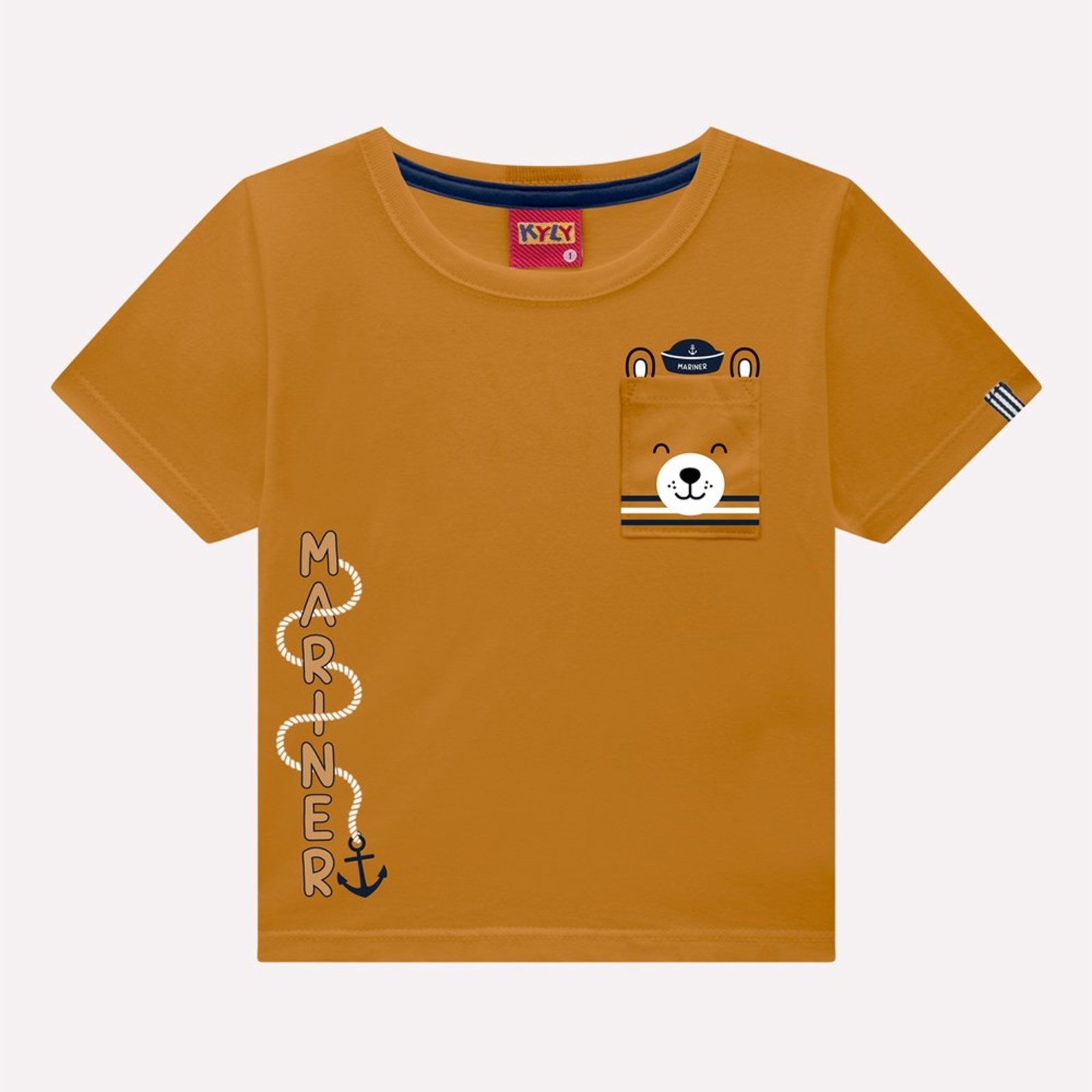 Infantil - Camiseta Menino Ursinho Kyly