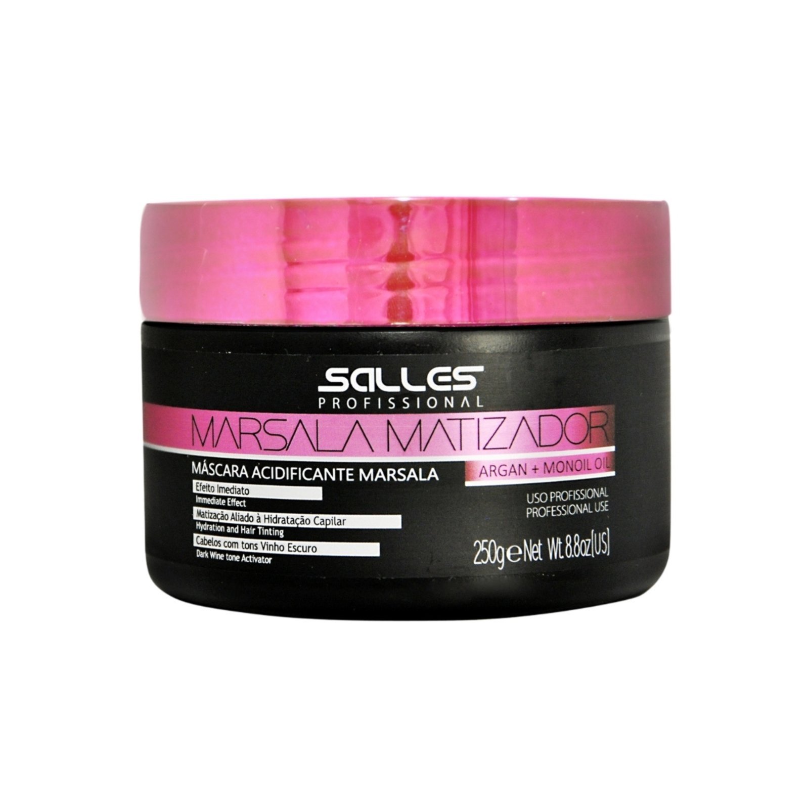 Máscara Marsala Matizadora Salles Profissional 250g