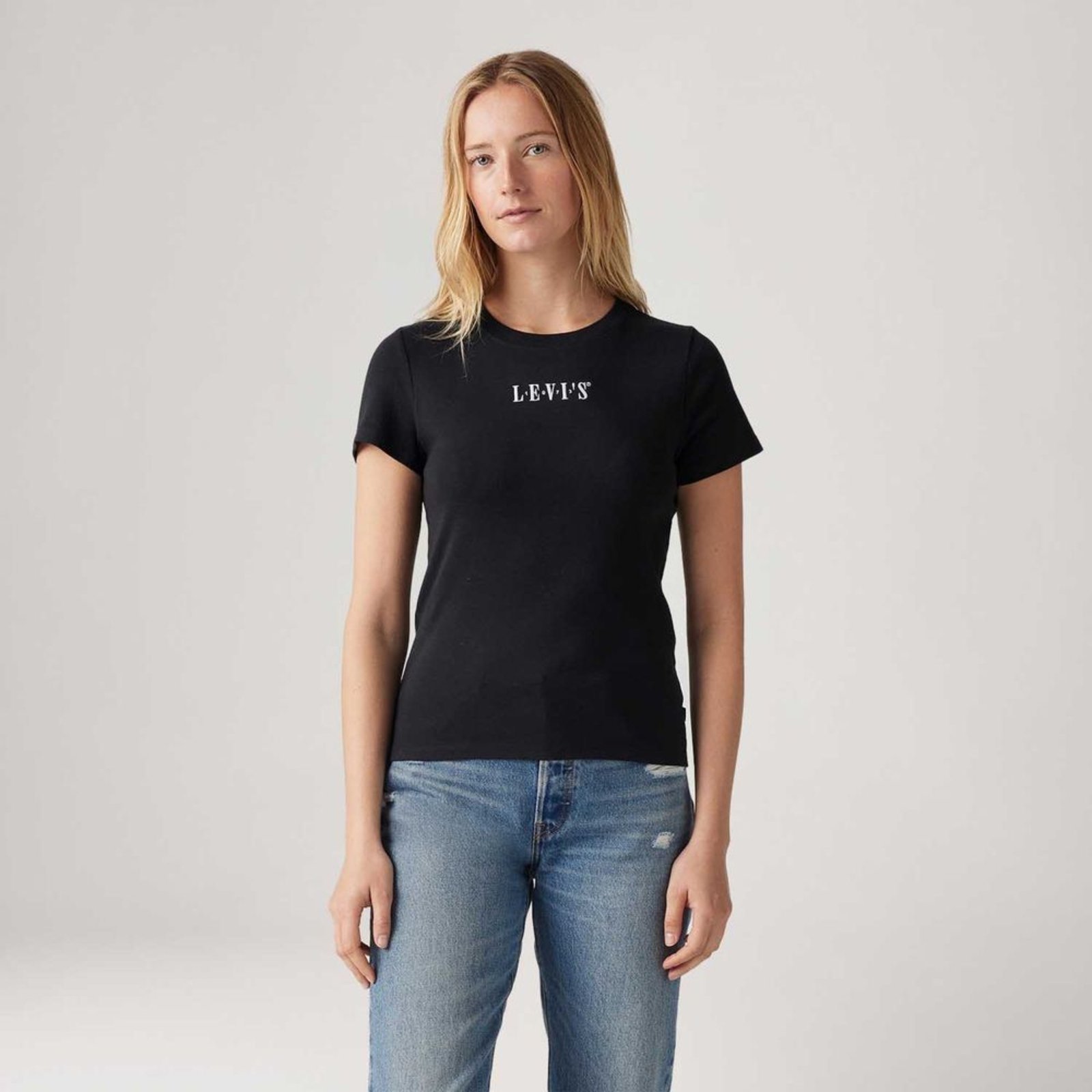 Camiseta Levi’s® Essential Preta Manga Curta